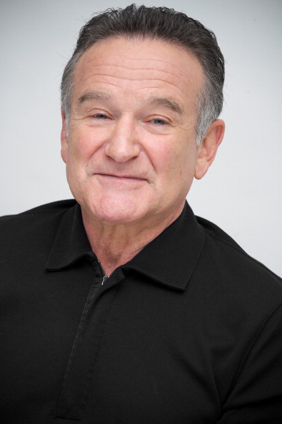 Robin Williams at "The Crazy Ones" Press Conference in Beverly Hills, Calif. on Oct. 8, 2013.