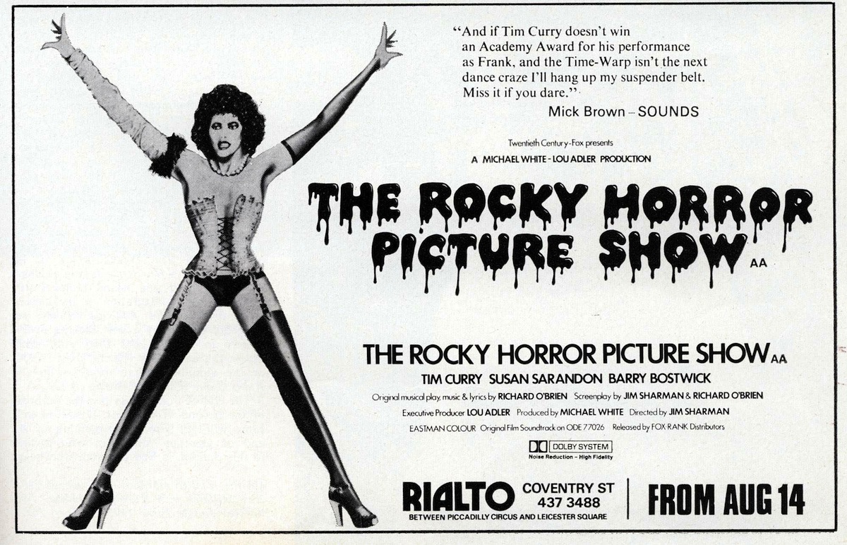 The poster for the Rocky Horror PIcture Show (GAB Archive / Redferns / Getty Images)