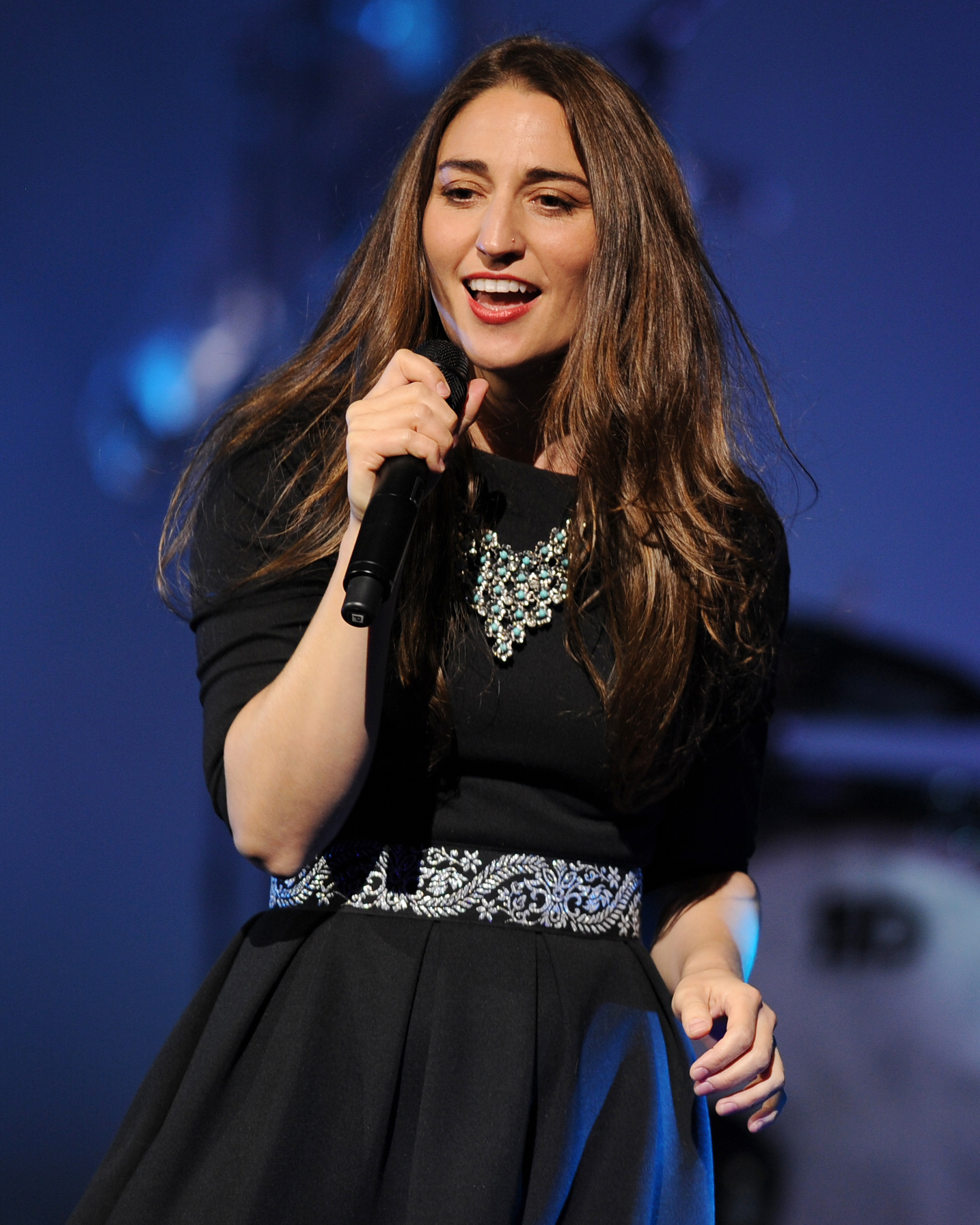 Sara Bareilles performs during the Little Black Dress Tour 2014 at the Seminole Casinos Hard Rock Live on July 25, 2014 in Hollywood, Florida. (Jeff Daly—Invision/AP)