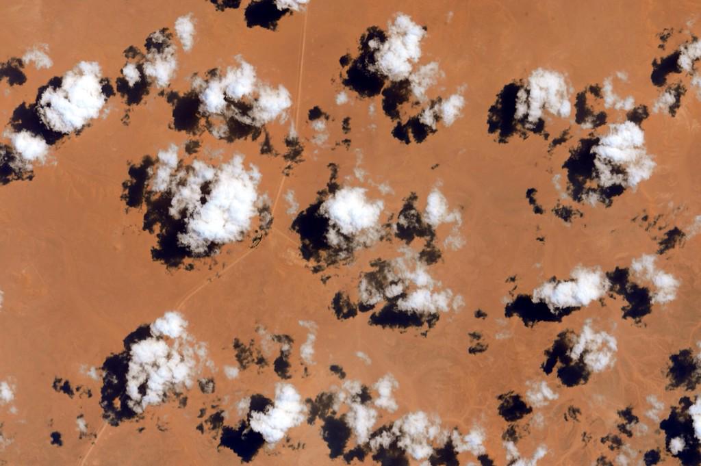 #EarthArt Everyone likes cloud nine. What's wrong with the others? They're all amazing from here. #YearInSpace  - via Twitter on Aug. 7, 2015