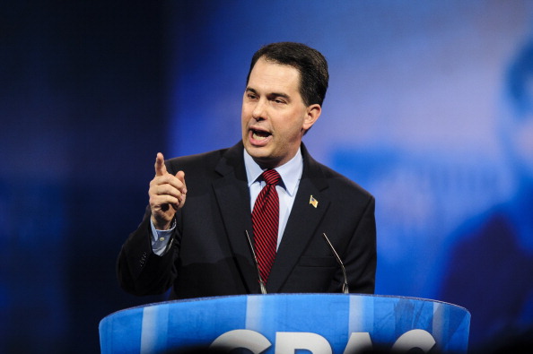 Wisconsin Gov. Scott Walker speaks at the 2013 Conservative Political Action Conference (CPAC) March 16, 2013 in National Harbor, Maryland.