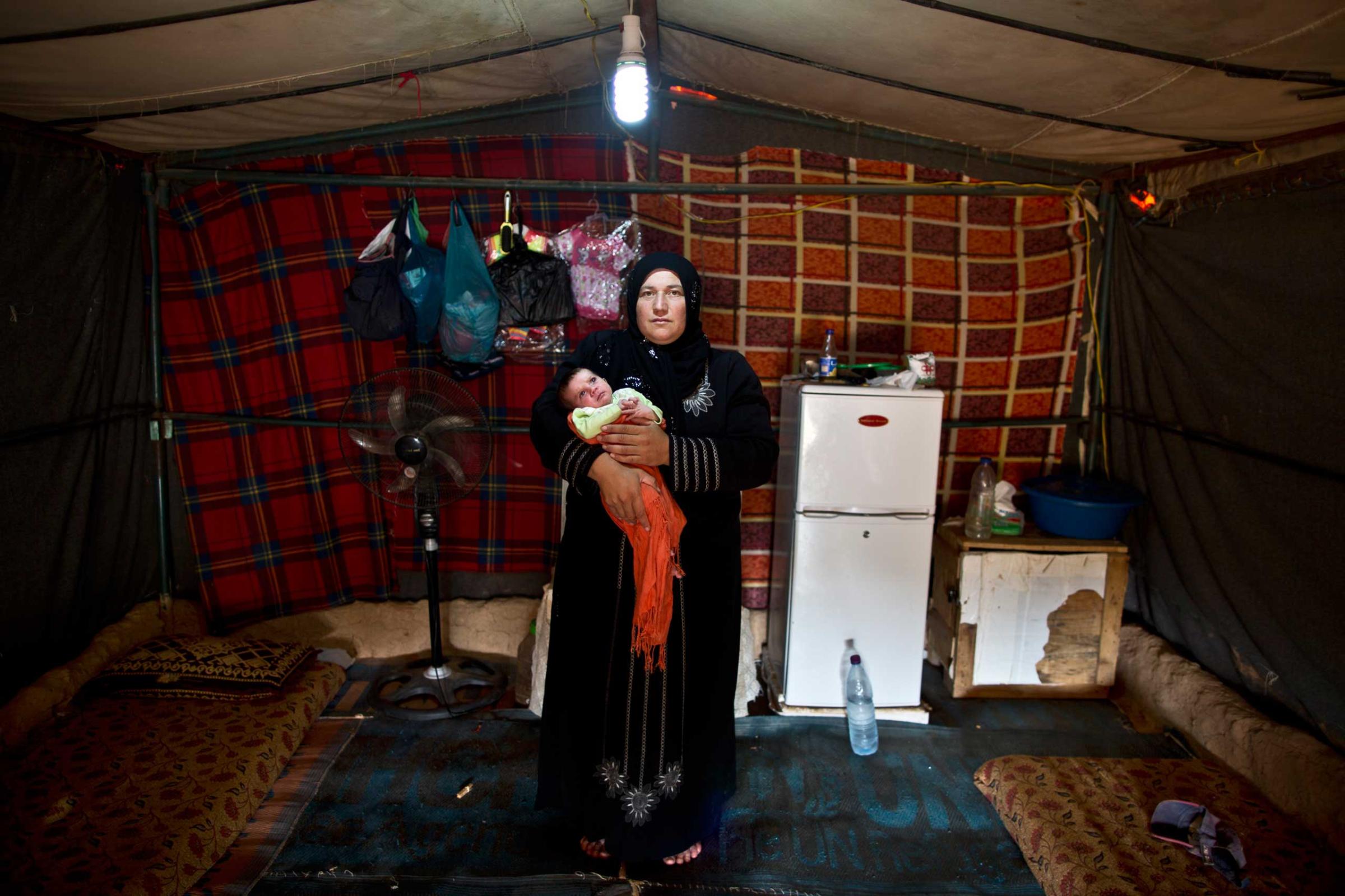 Syrian refugee mothers Jordan