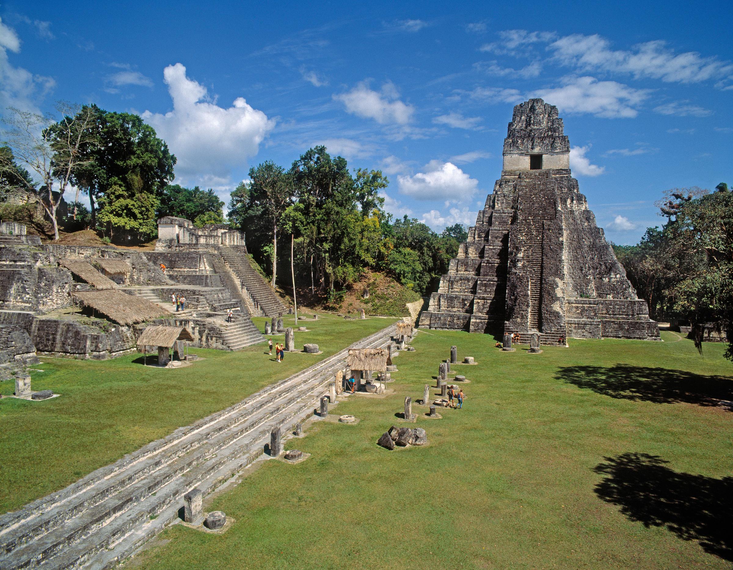 mayan-pyramids-tikal-guatemala