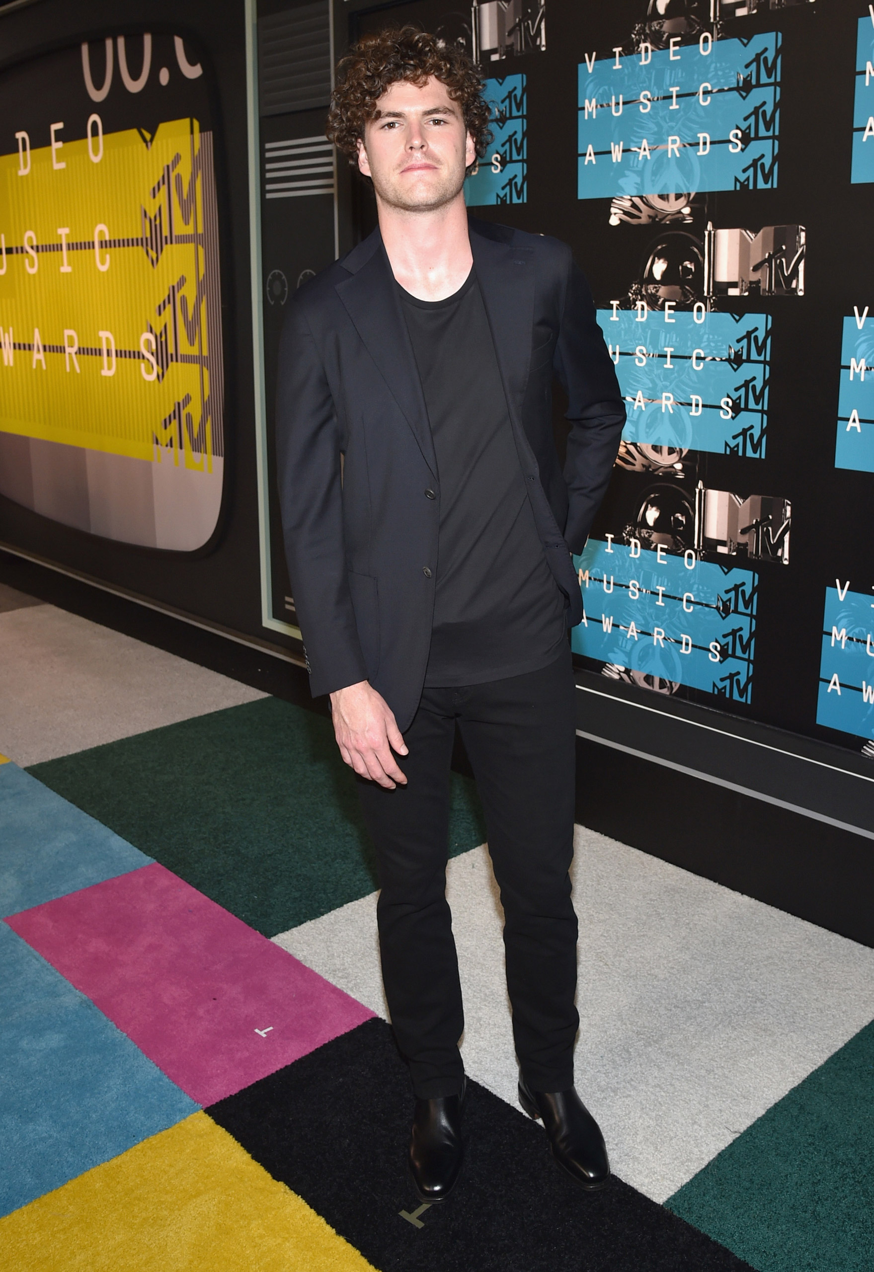 LOS ANGELES, CA - AUGUST 30: Musician Vance Joy attends the 2015 MTV Video Music Awards at Microsoft Theater on August 30, 2015 in Los Angeles, California. (Photo by John Shearer/Getty Images)