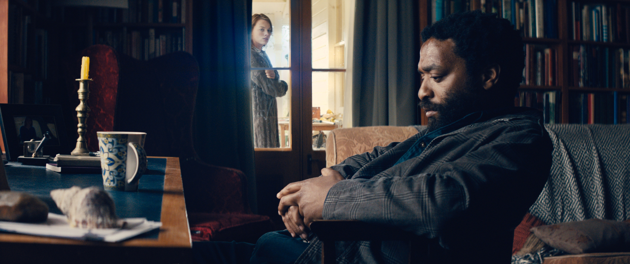 Margot Robbie and Chiwetel Ejiofor in <em>Z for Zachariah</em> (Roadside Attractions)