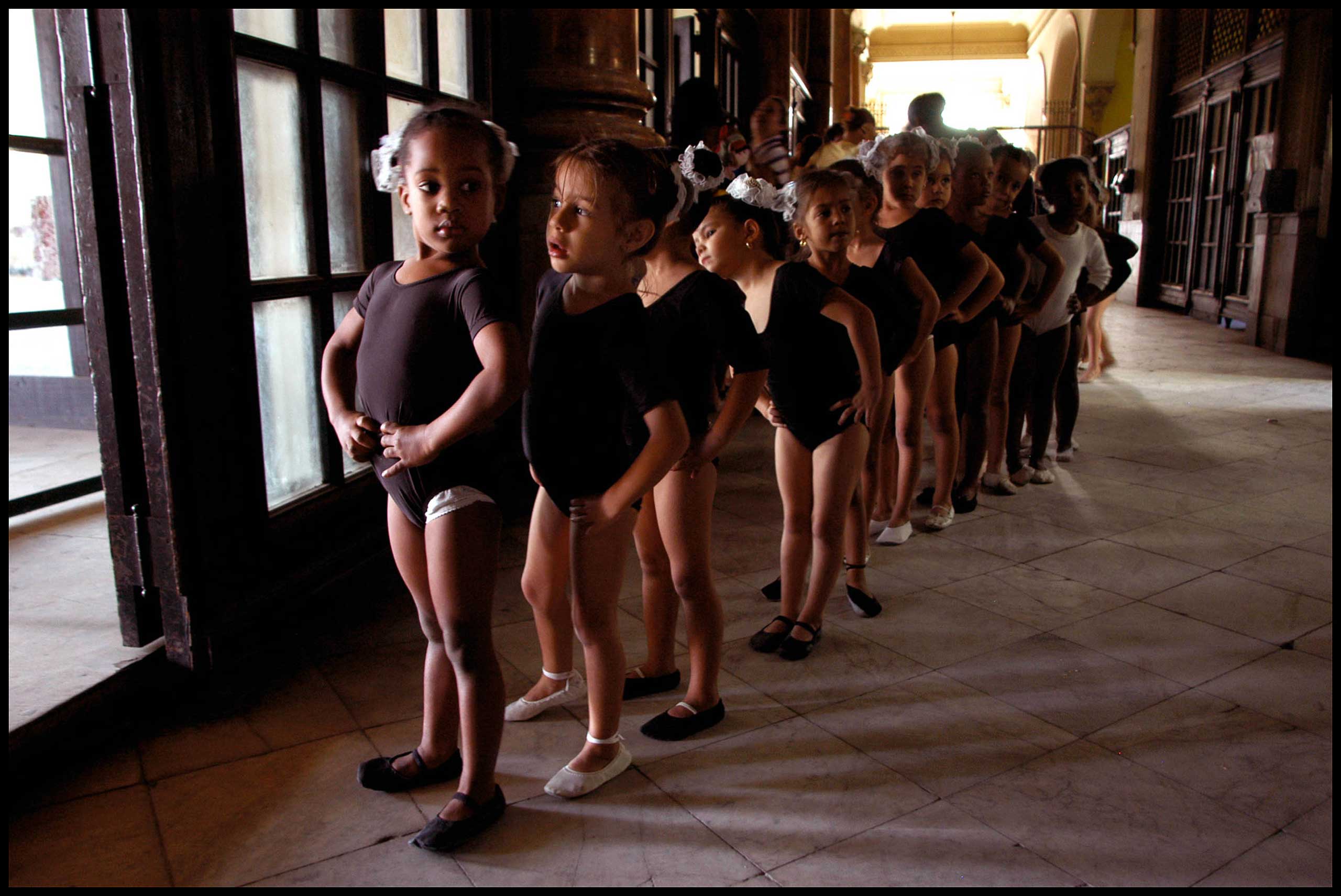 Ballet class, Havana, 2005