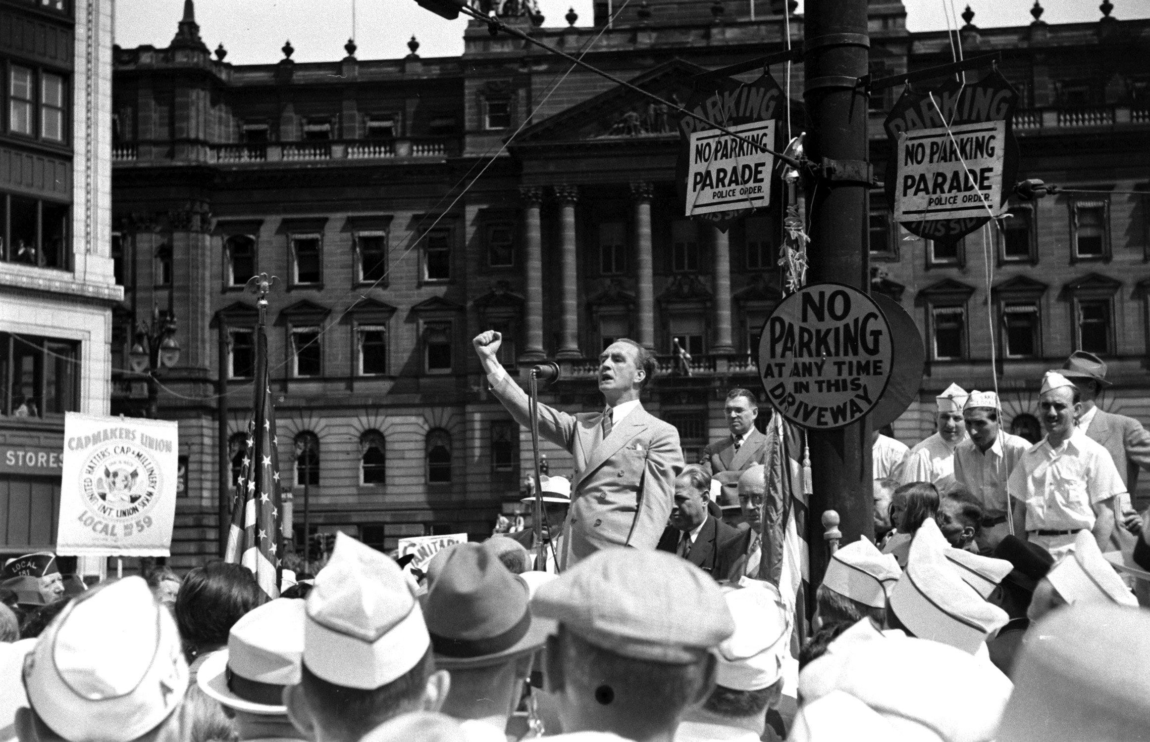 Detroit Labor Day Parade, 1938