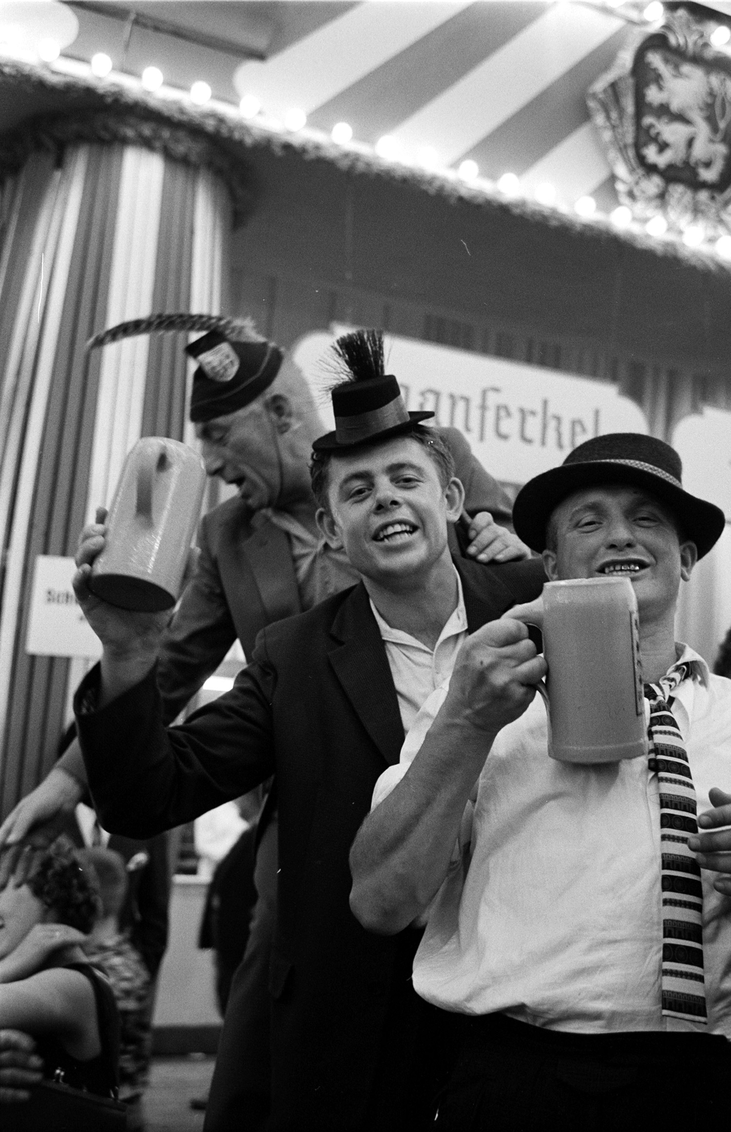 Oktoberfest in Germany, 1961.