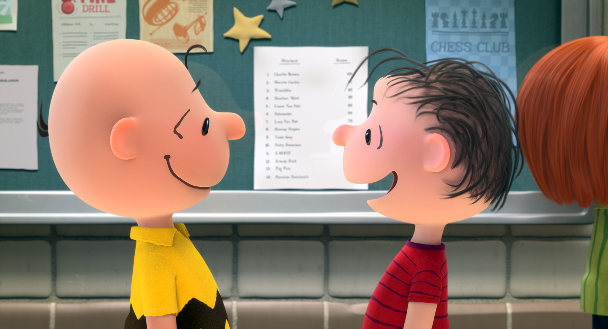 Charlie Brown and Linus in the peanuts movie