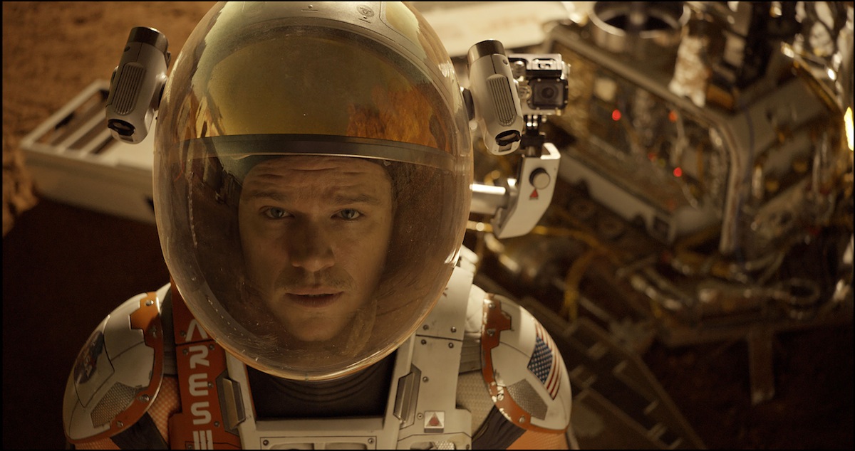 Astronaut Mark Watney (Matt Damon) finds himself stranded and alone on Mars, in 'The Martian' (Twentieth Century Fox)