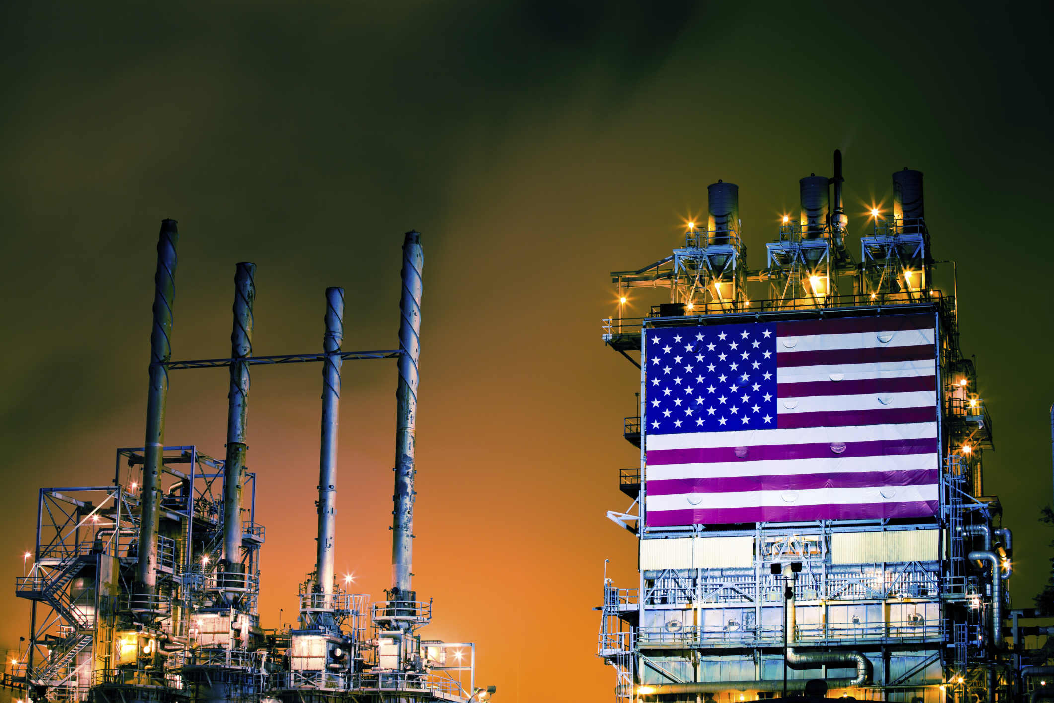 american-flag-oil-refinery