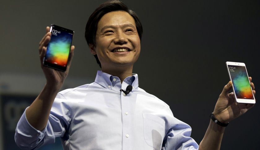 Lei Jun, chairman of Chinese smartphone maker Xiaomi. (Ng Han Guan&mdash;AP)