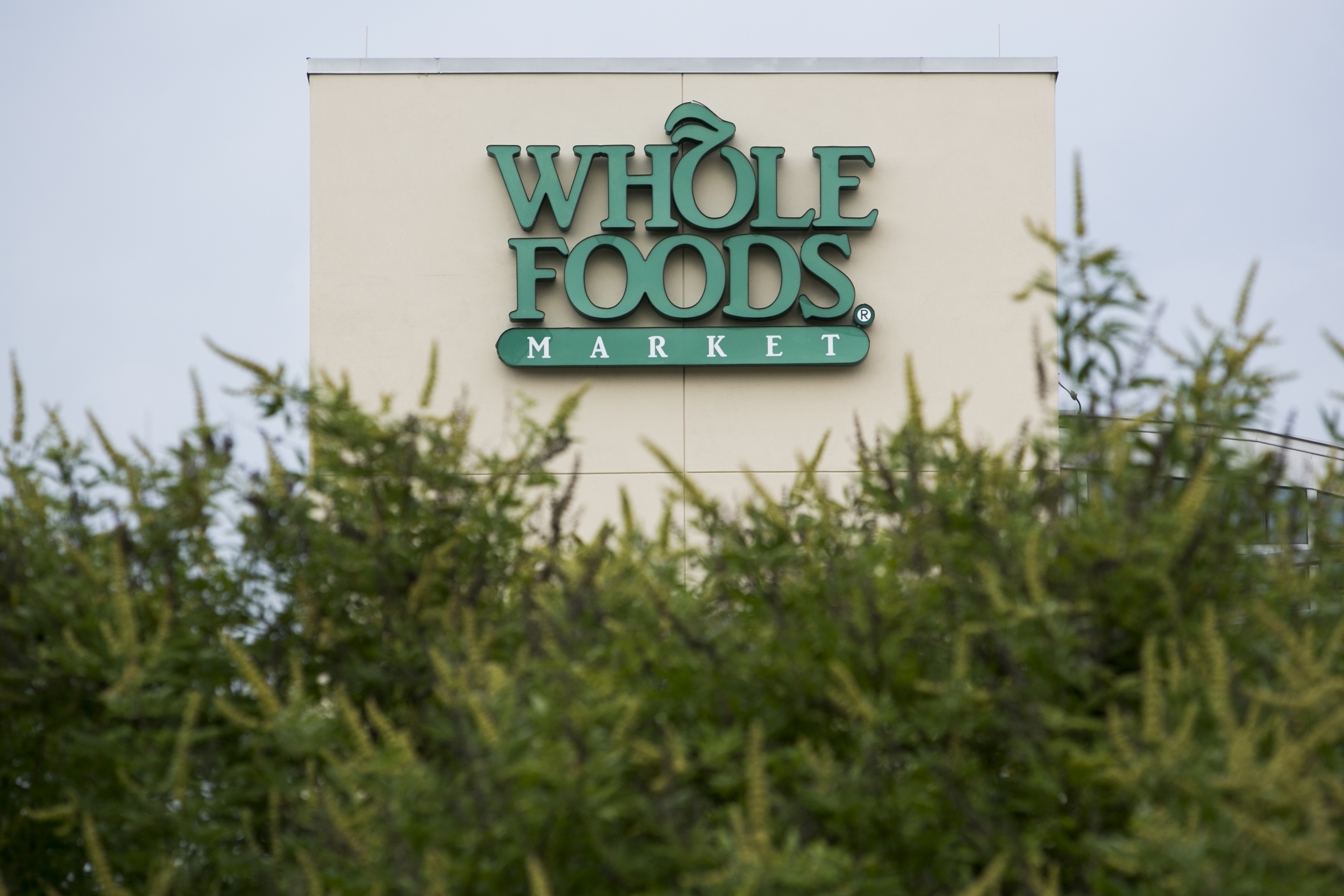 The headquarters and a store location of Whole Foods Market Inc., in Austin, Texas on Sept. 11, 2015. (Kris Tripplaar—Sipa USA)