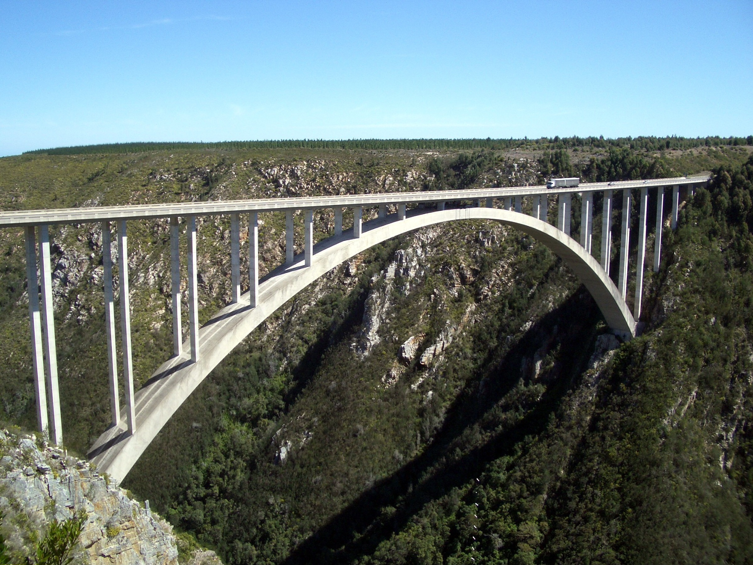 South Africa / Tsitsikamma Nationalpark / Garden Route (Eastern Cape): Bloukrans Bridge