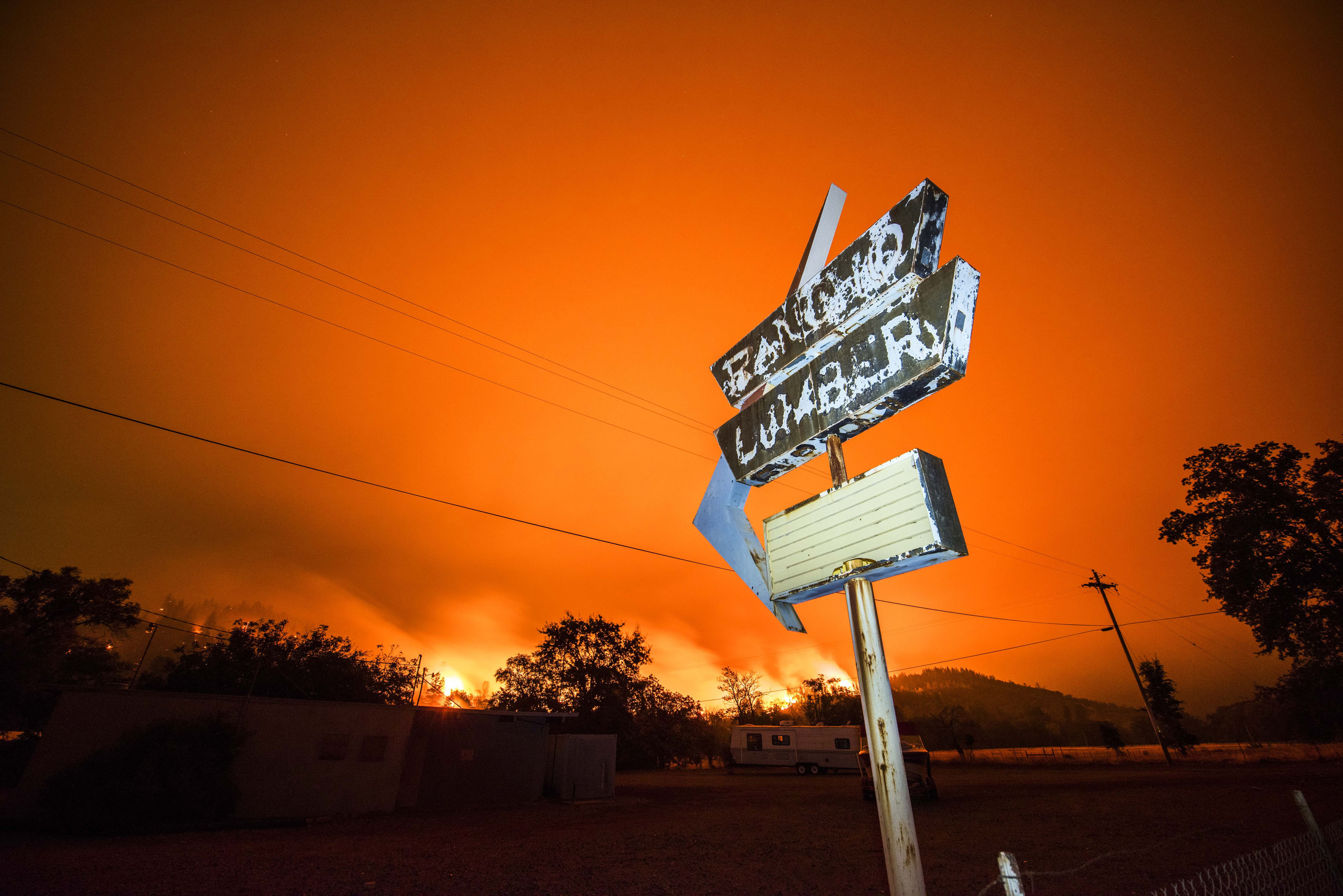 The Valley Fire in Northern California is one of many devastating wildfires to hit the U.S. this year. (Stuart Palley)