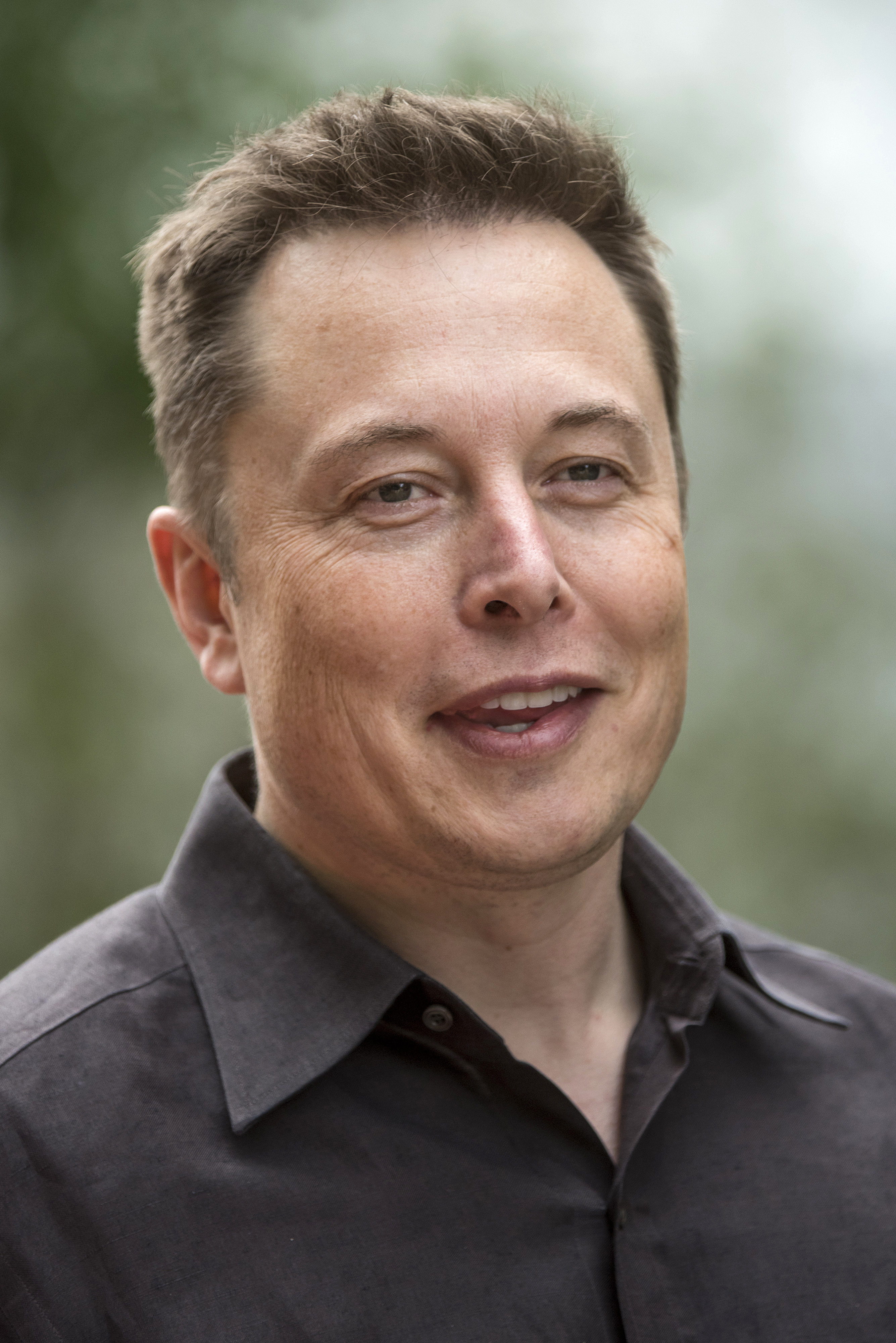 Elon Musk at the Allen &amp; Co. Media and Technology Conference in Sun Valley, Idaho on July 8, 2015. (Paul Morris—Bloomberg via Getty Images)