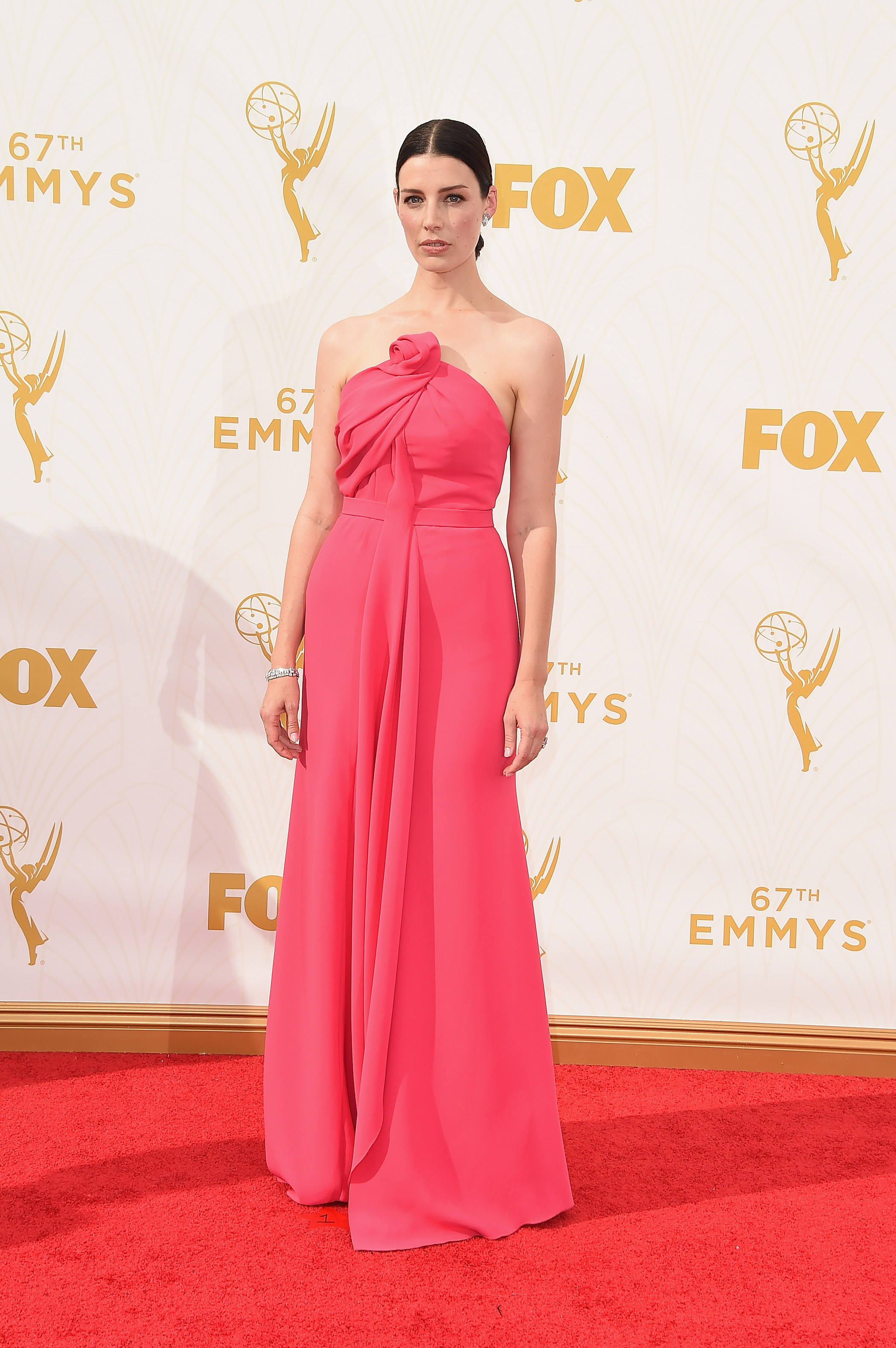 67th Emmys Awards - Jessica Pare - 2015