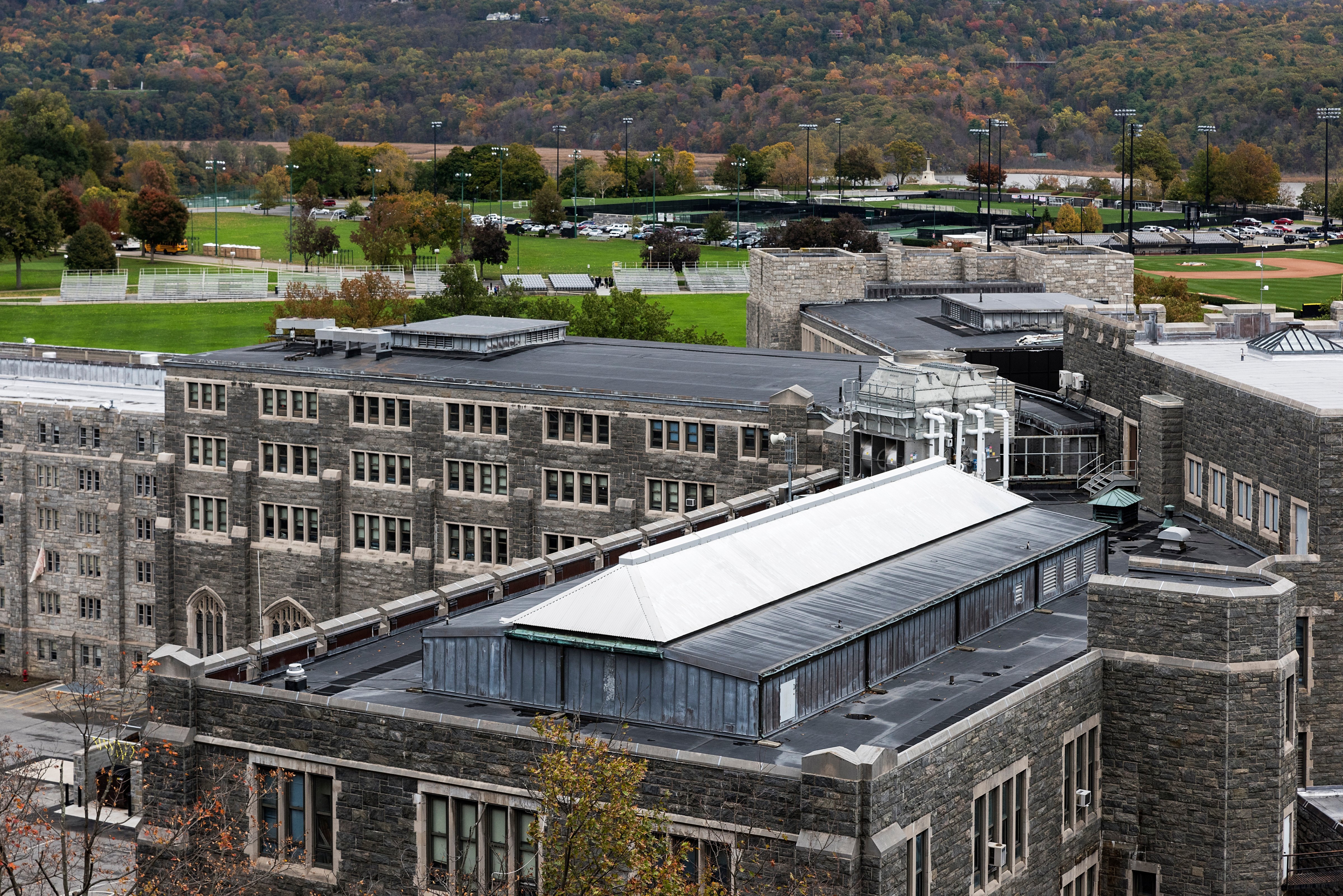 The West Point Military Academy campus. (John Greim—Getty Images)
