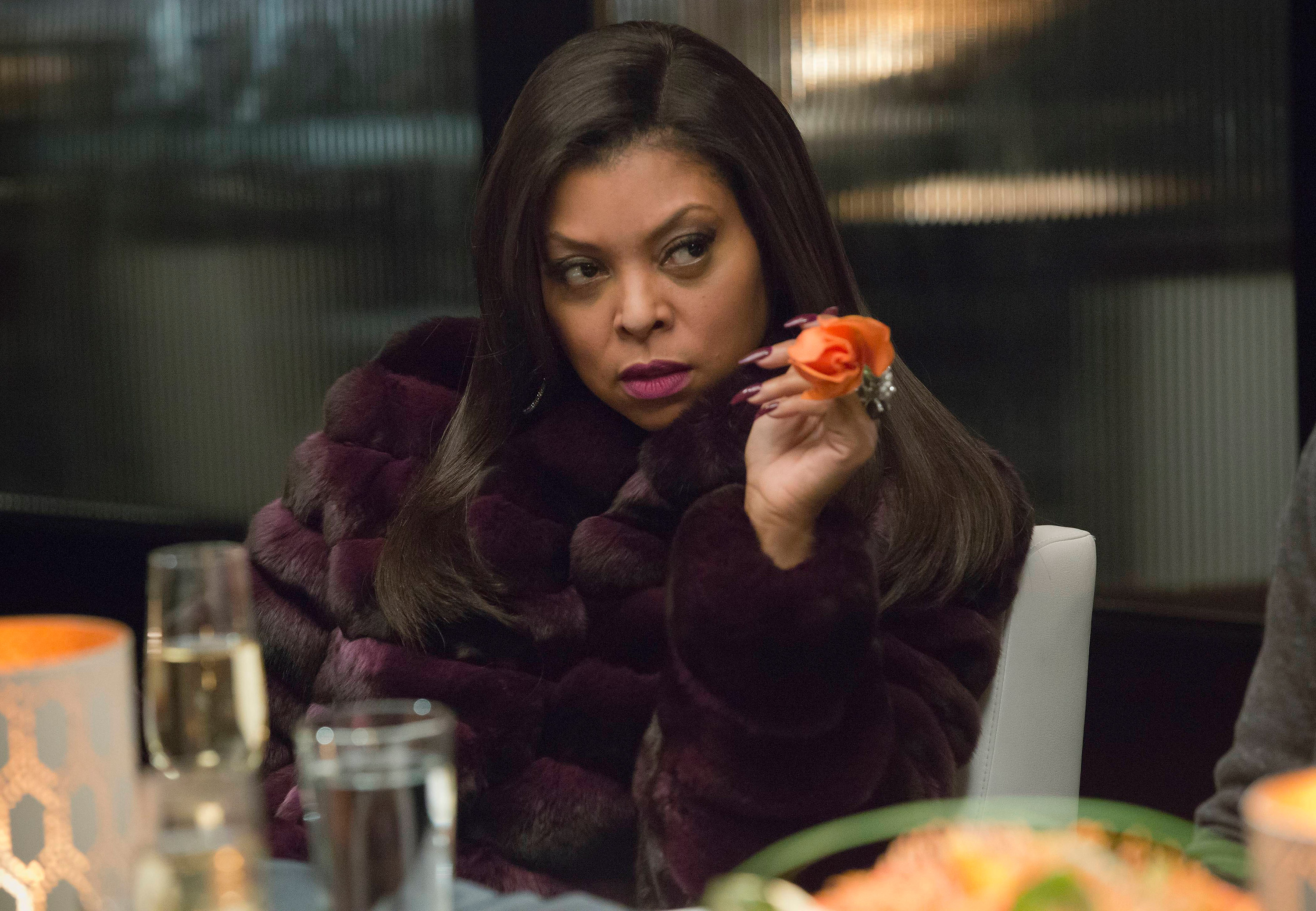 EMPIRE: Cookie (Taraji P. Henson) holds a secret in the "Out Damned Spot" episode of EMPIRE airing Wednesday, Feb. 11, 2015 (9:01-10:00 PM ET/PT) on FOX. (Photo by FOX via Getty Images) (FOX&mdash;2015 FOX)