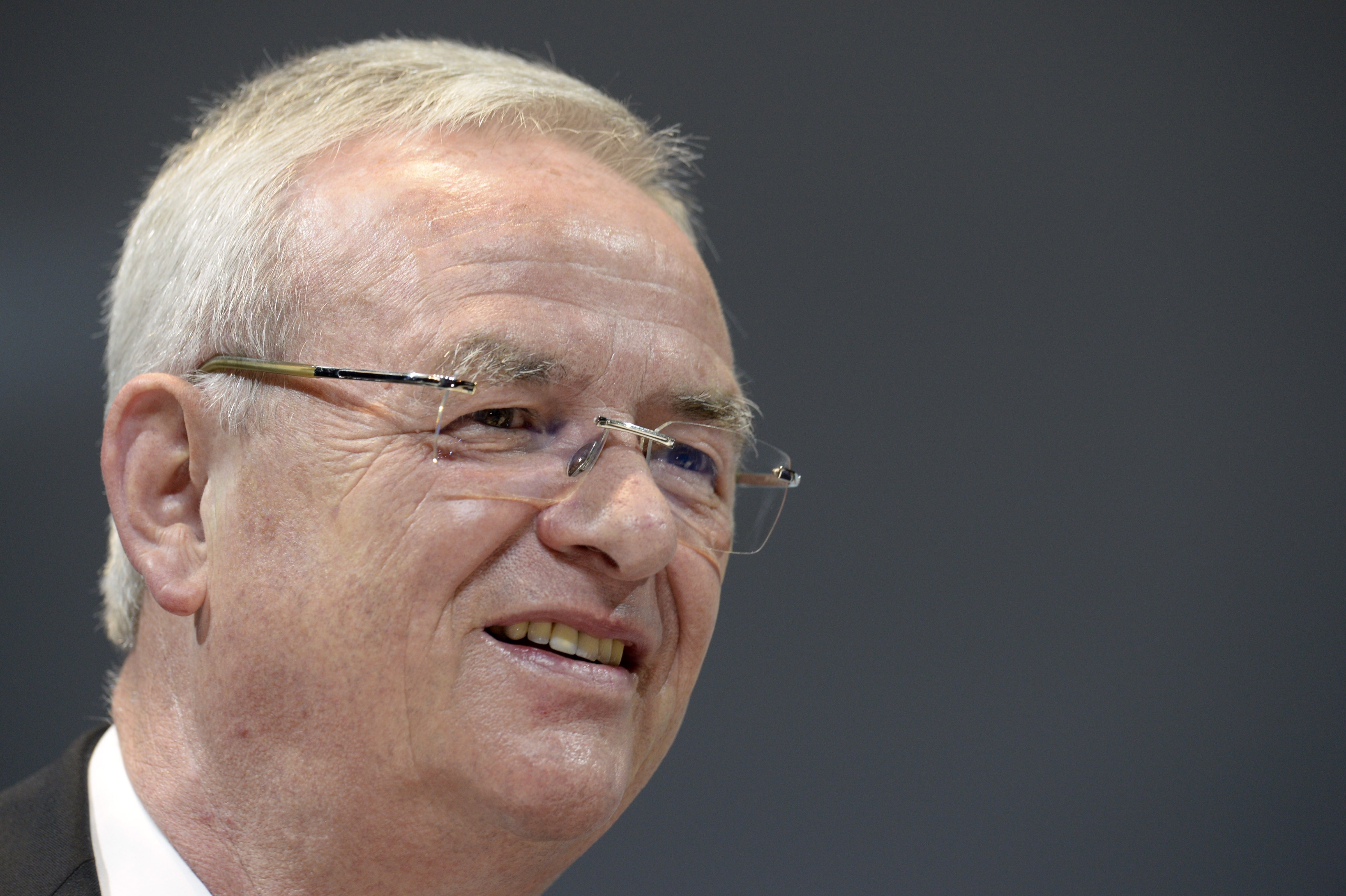 VW’s CEO Martin Winterkorn. (THOMAS KIENZLE&mdash;AFP/Getty Images)