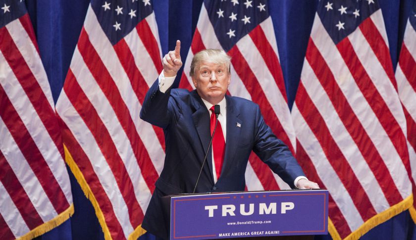 Donald Trump Makes Announcement At Trump Tower