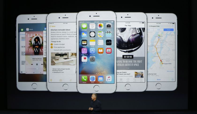 Apple iPhones. (Stephen Lam&mdash;Getty Images)
