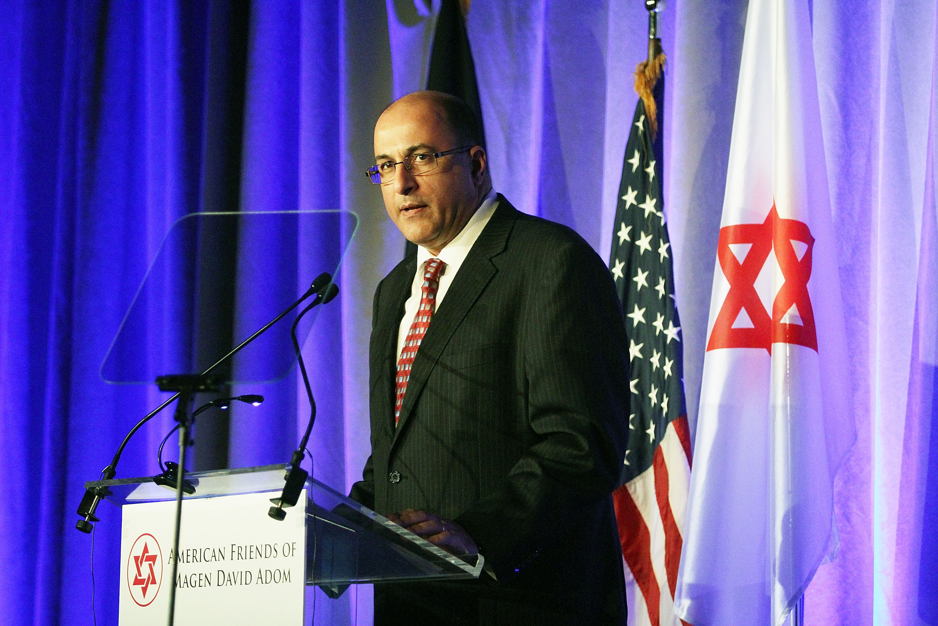 Ido Aharoni, Consul General of Israel in New York City on Dec. 2, 2014. (Laura Cavanaugh—Getty Images)