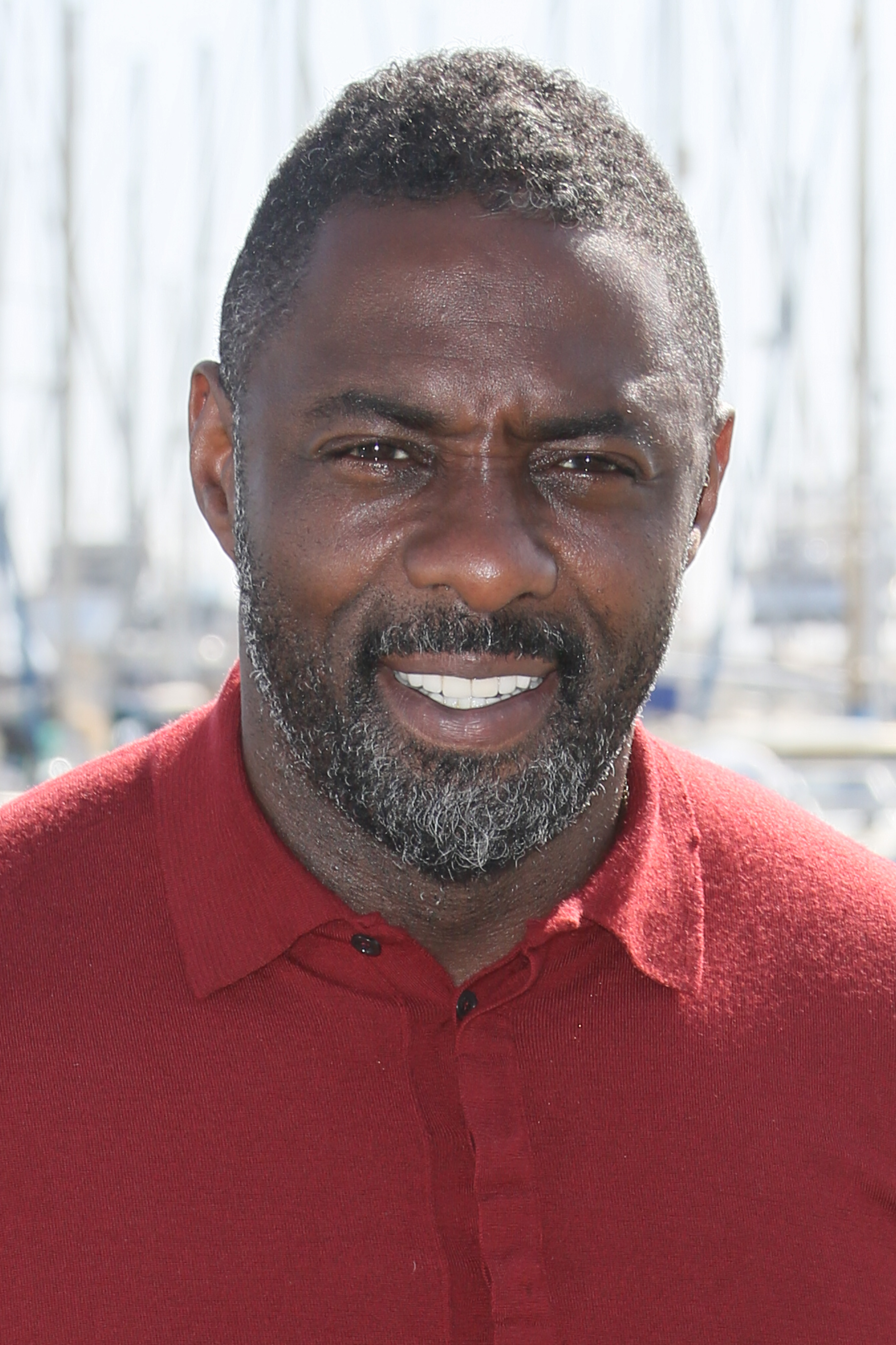 Idris Elba at "Mandela, My Dad And Me" photocall as part of MIPTV 2015 in Cannes, France on April 14, 2015.