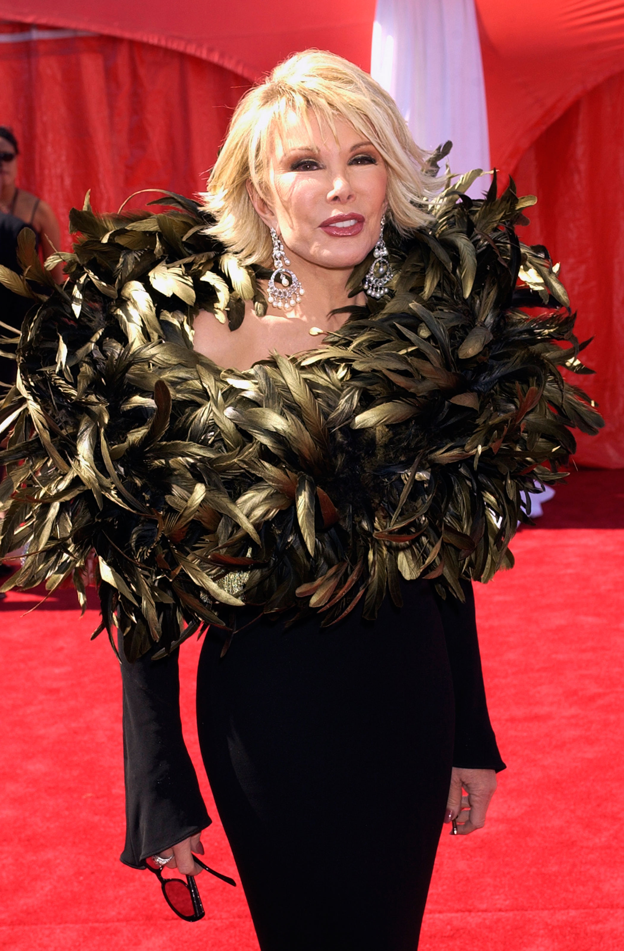 Joan Rivers at the 55th Annual Primetime Emmy Awards on Sept. 4, 2014 in Los Angeles.