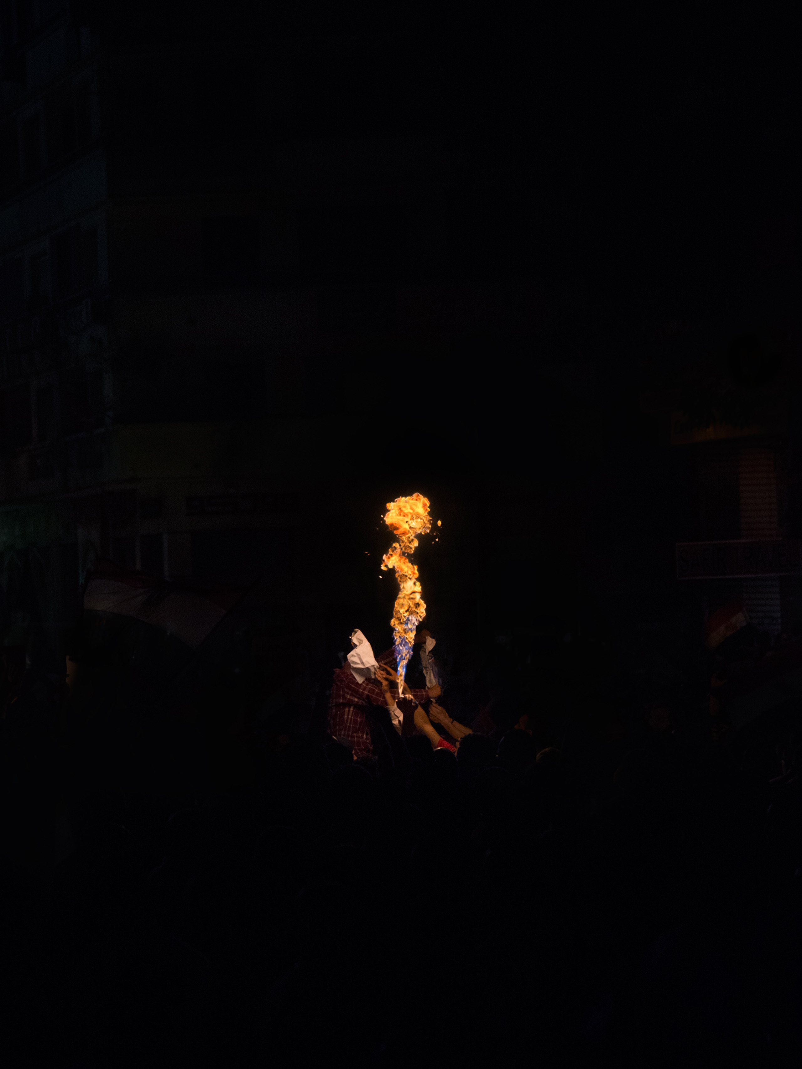 Untitled from Fire In Cairo by Matthew Connors.