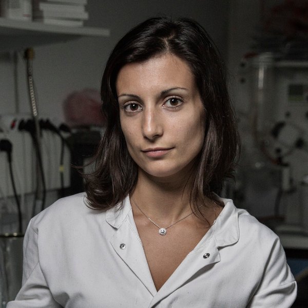 Maria Pereira, a Portuguese medical researcher who developed a glue that can be used in heart surgery, stands for a portrait at the Gecko Biomedical laboratory in Paris, France, on Sept. 1, 2015.