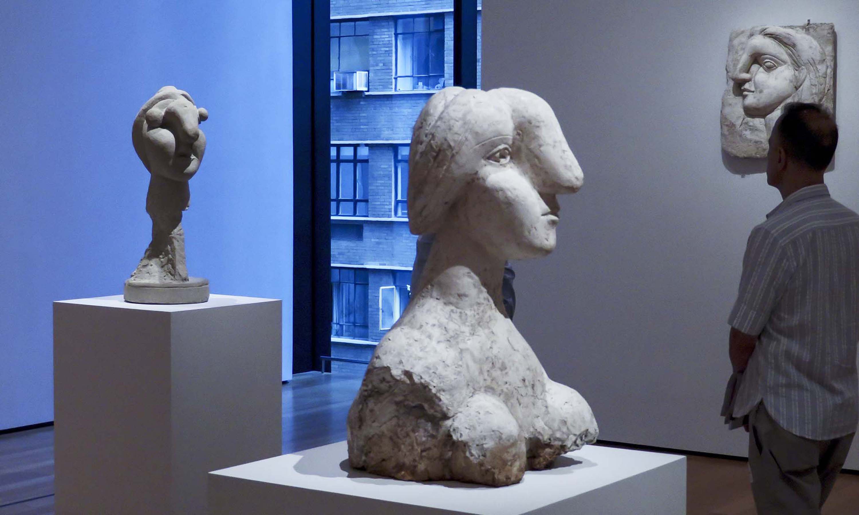 Picasso’s mistress Marie-Thérèse Walter inspired these works in plaster from 1931 (Getty Images)