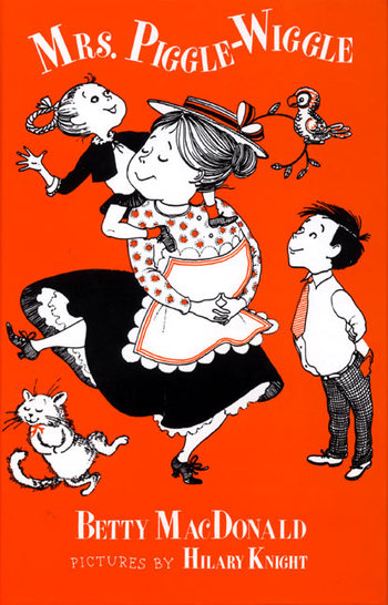 A 1957 edition of the first Mrs. Piggle-Wiggle book (J. B. Lippincott)