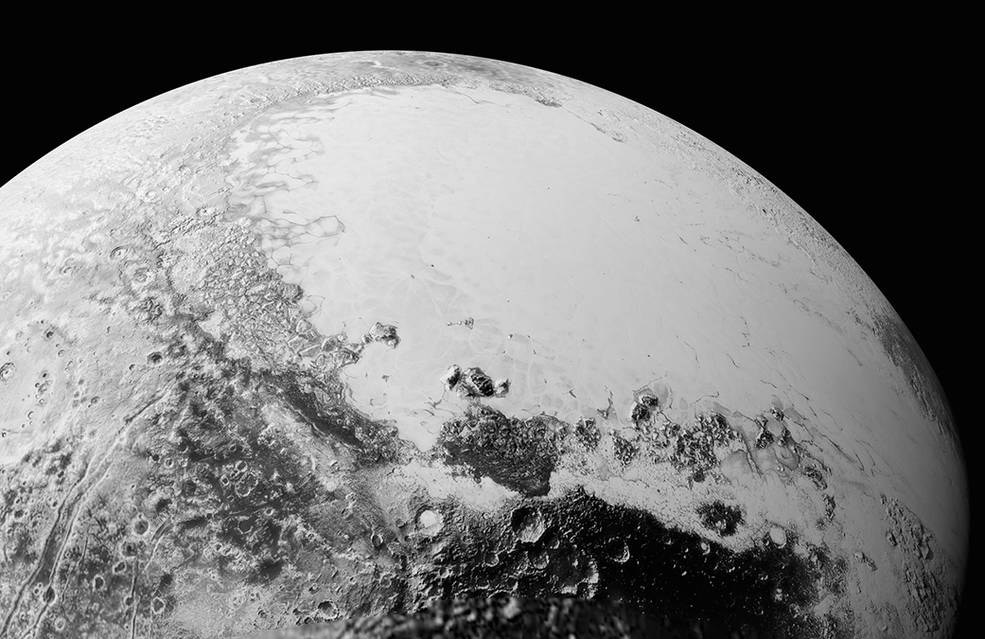 Pluto New Horizons Sand Dunes