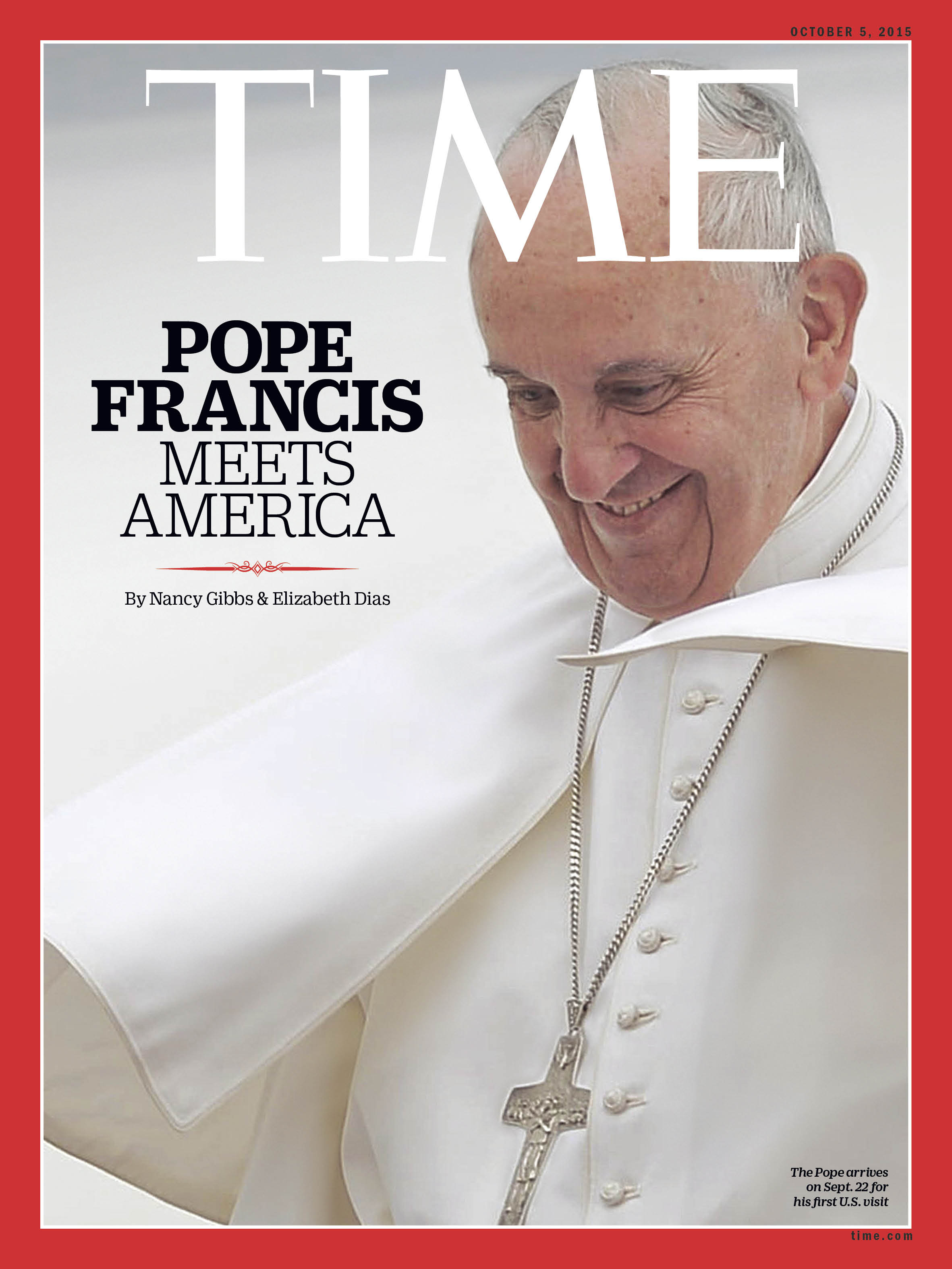 Pope Francis Time Magazine Cover 151005