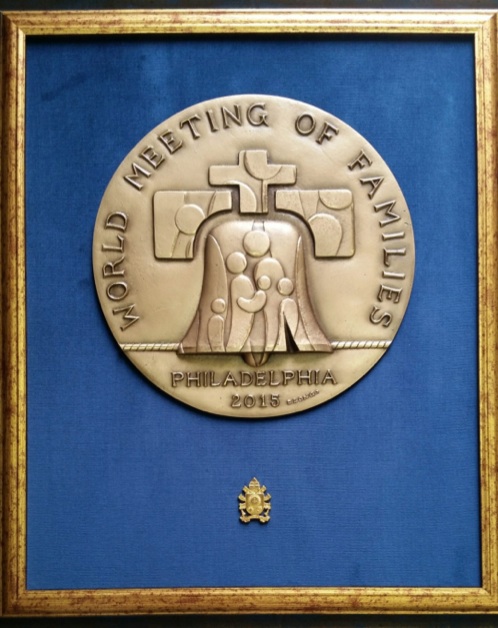Pope Francis gave House Speaker John Boehner a bronze bas relief during a private meeting Thursday.