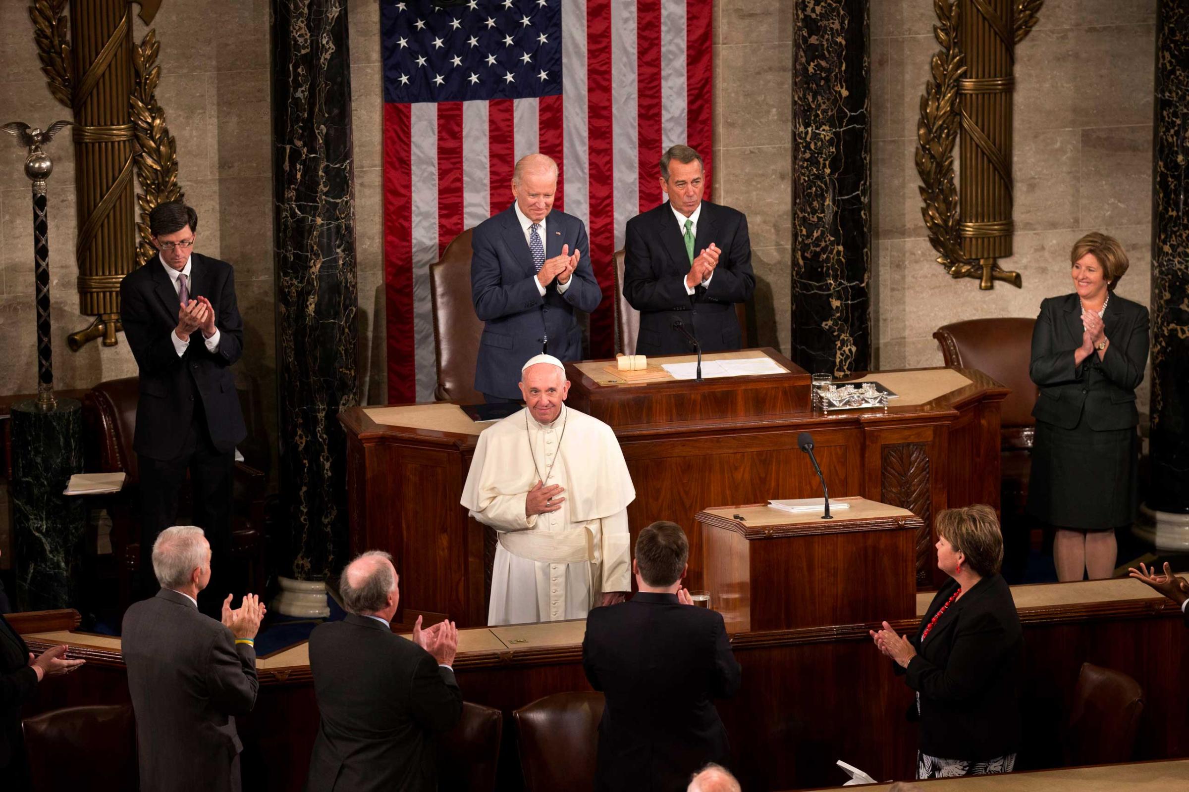 Pope Francis US Visit Congress