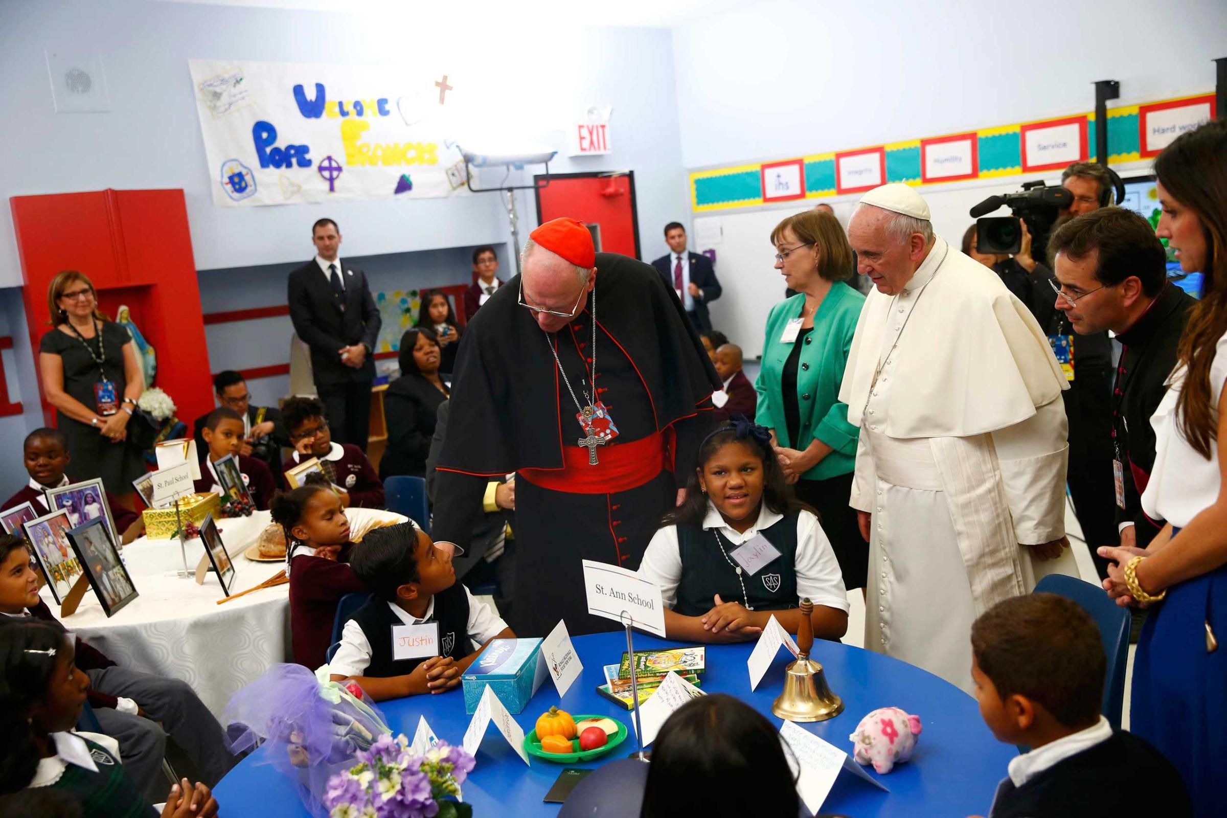 Pope Francis US Visit Harlem
