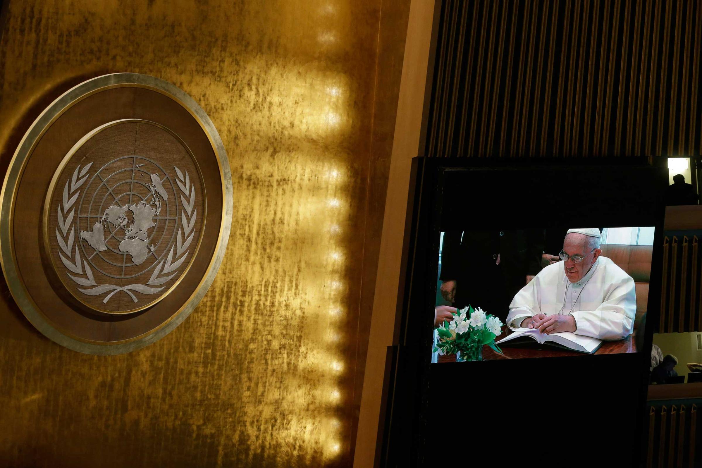 Pope Francis US Visit United Nations