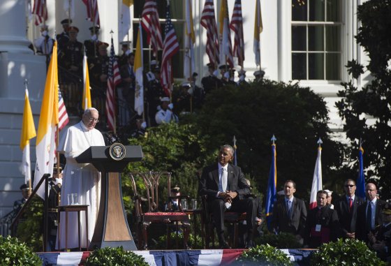 Pope Francis US Visit White House