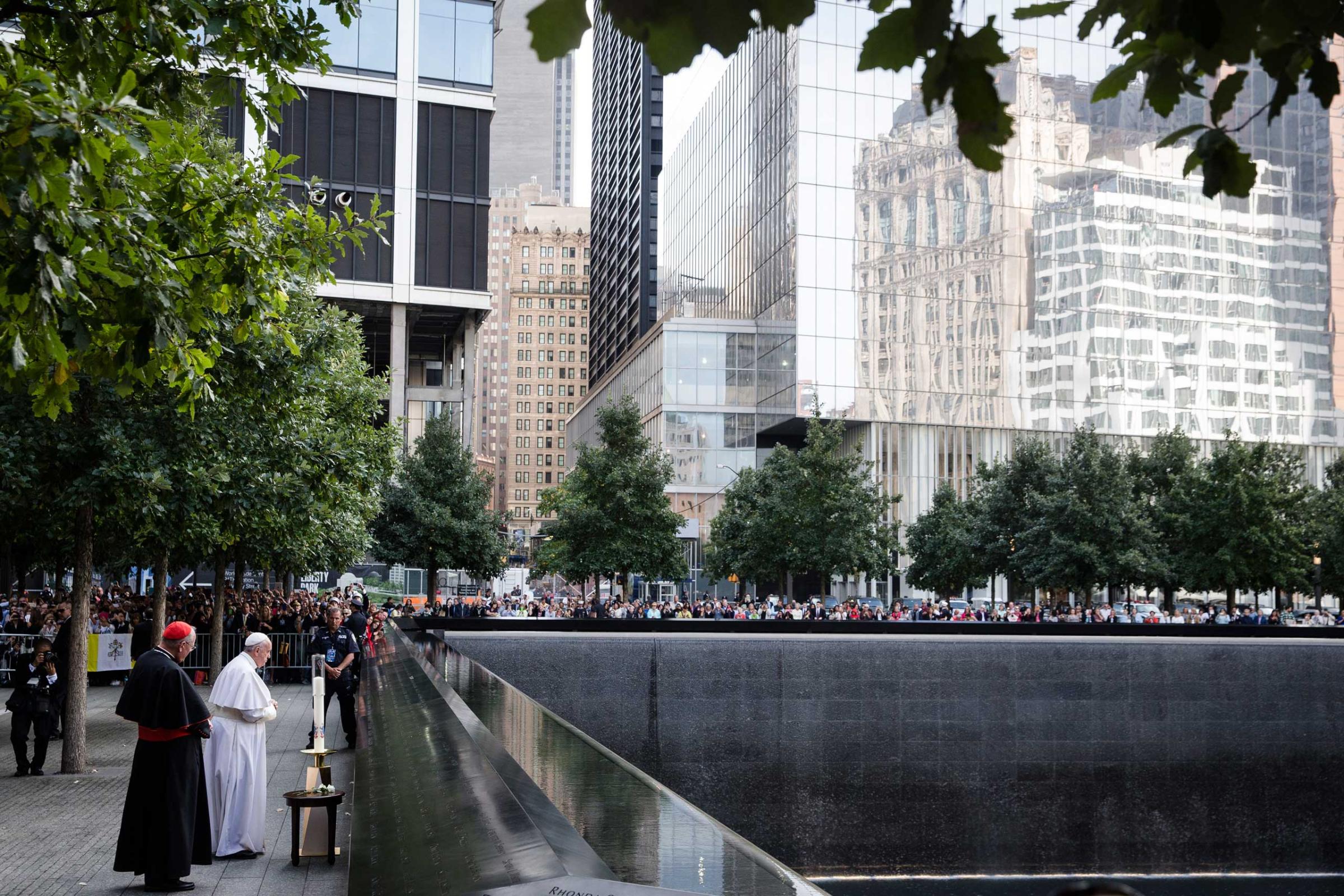 Pope Francis US Visit World Trade Center