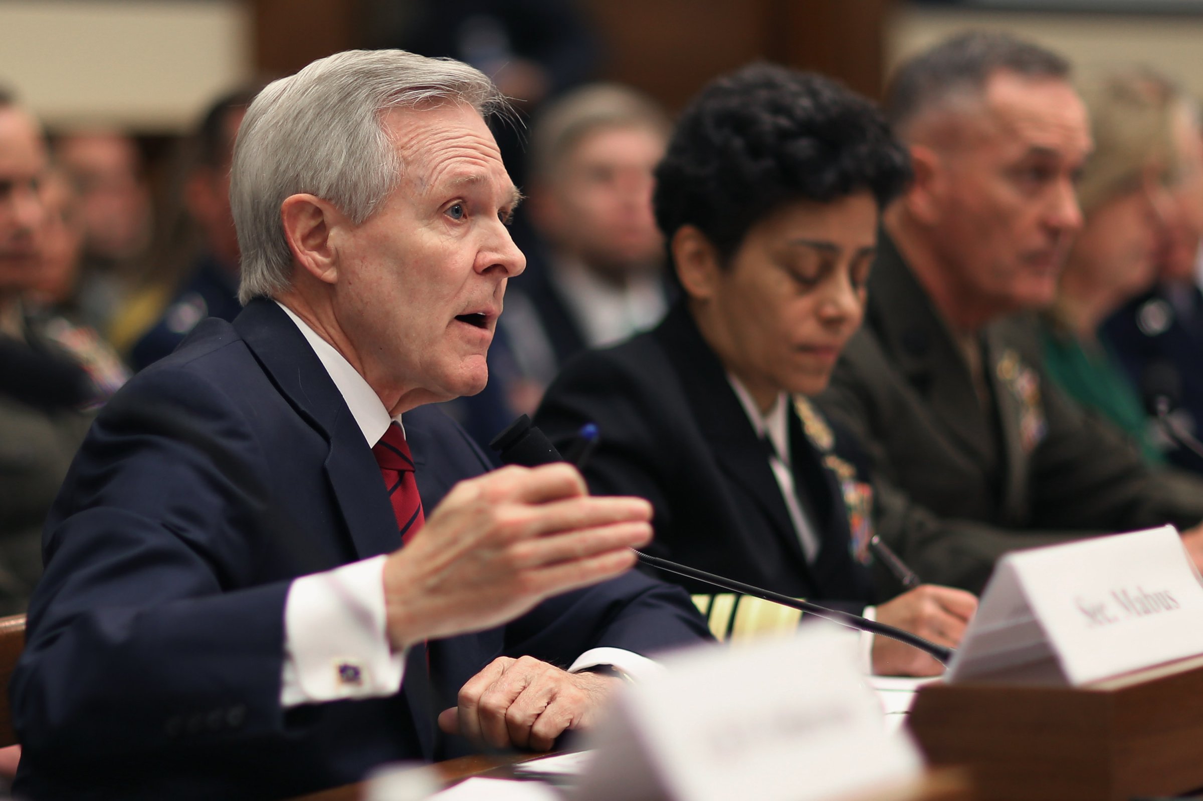 Top Military Officials Testify To House Armed Services Committee On FY2016 Nat'l Defense Budget Request