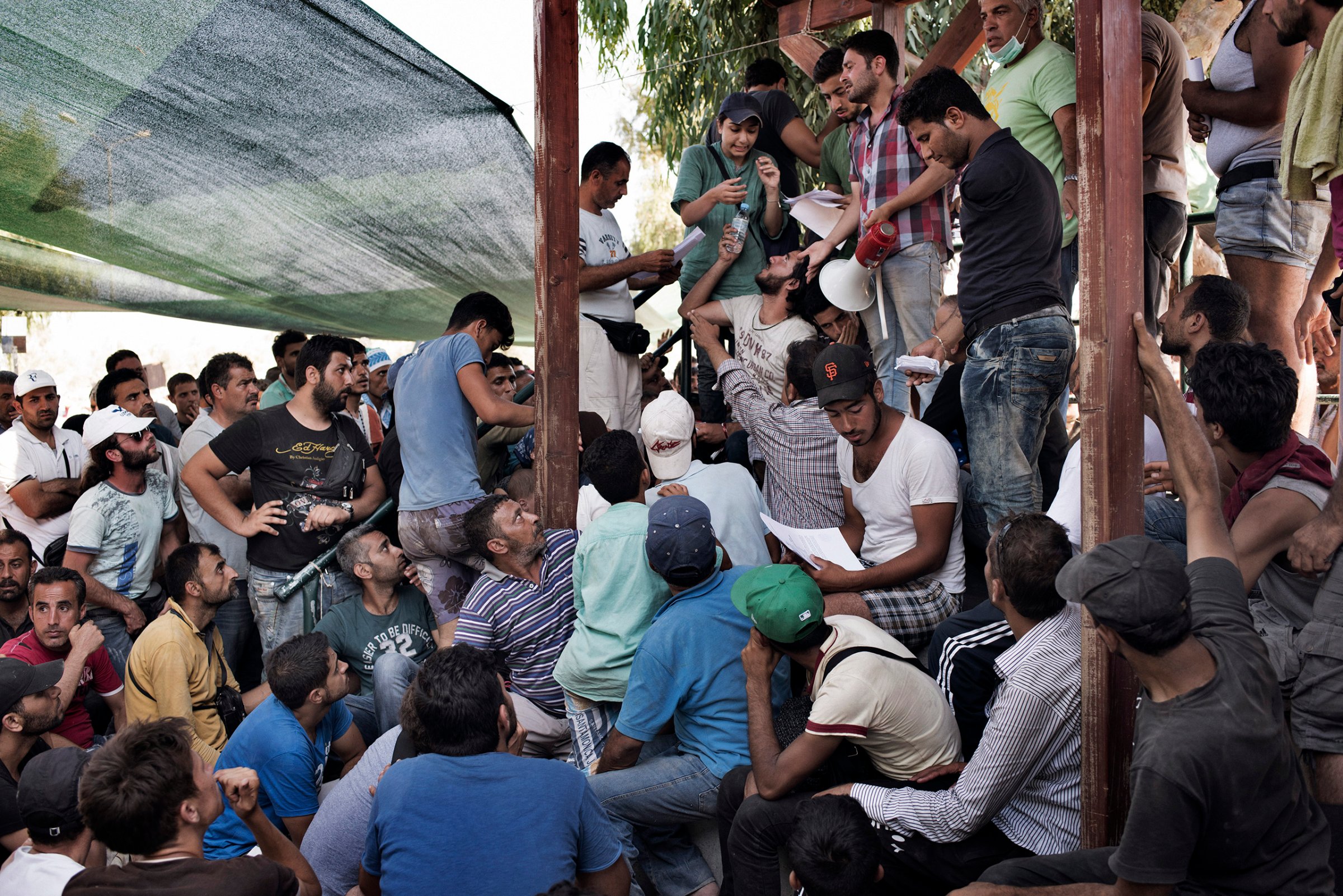 refugees migrants registration Greece