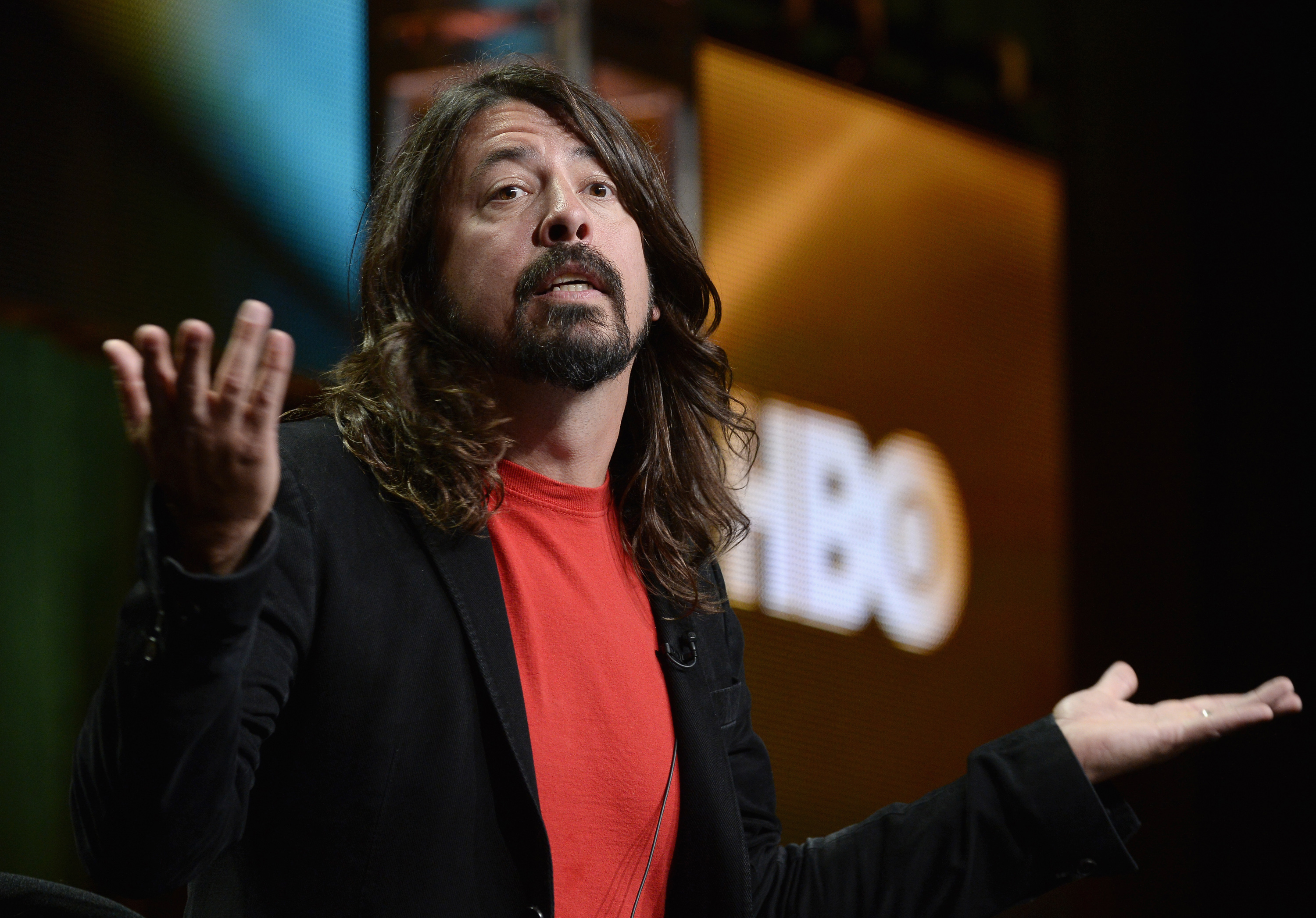 Musician Dave Grohl, director of "Foo Fighters: Sonic Highways," during HBO's portion of the 2014 Television Critics Association Cable Summer Press Tour in Beverly Hills, California July 10, 2014.  REUTERS/Kevork Djansezian   (UNITED STATES - Tags: ENTERTAINMENT) - RTR3Y3BC (© Kevork Djansezian / Reuters&mdash;REUTERS)