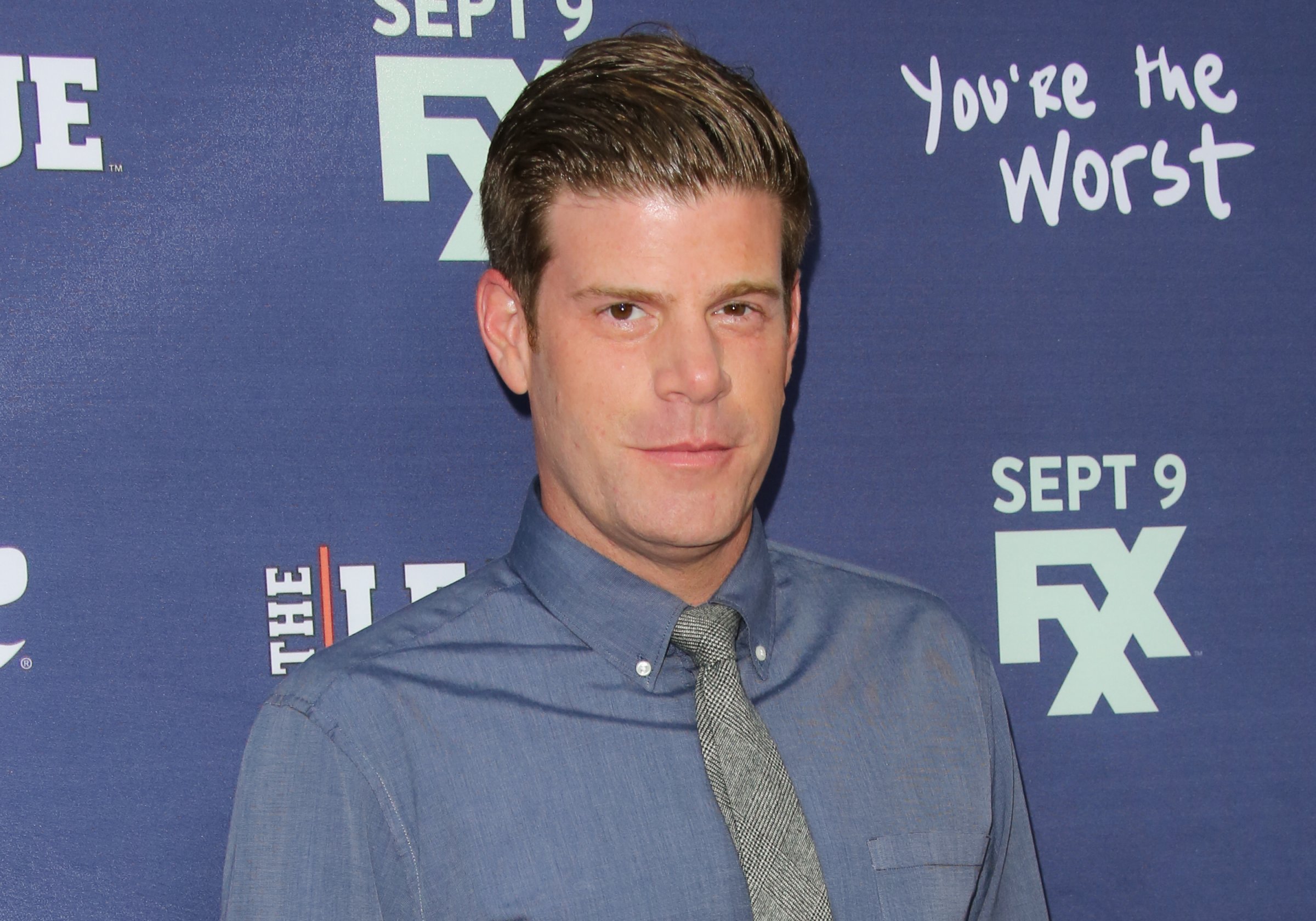 Actor Stephen Rannazzisi attends the premiere of FXX's "The League" final season and "You're The Worst" 2nd season at Regency Bruin Theater in Westwood, California on Sept. 8, 2015.