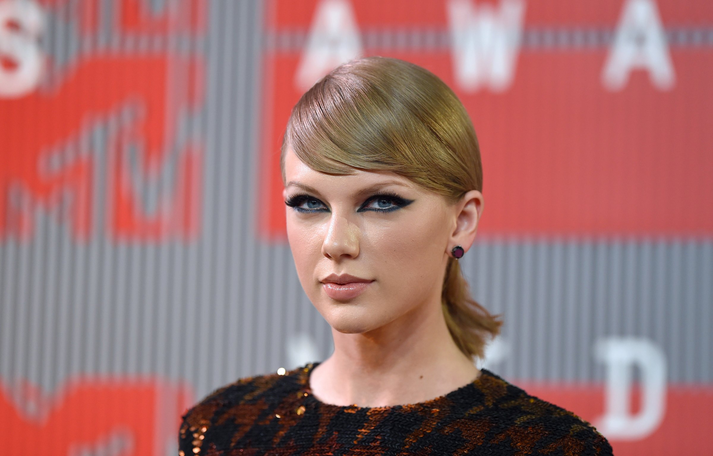 Taylor Swift at the 2015 MTV Video Music Awards in Los Angeles on Aug. 30, 2015.