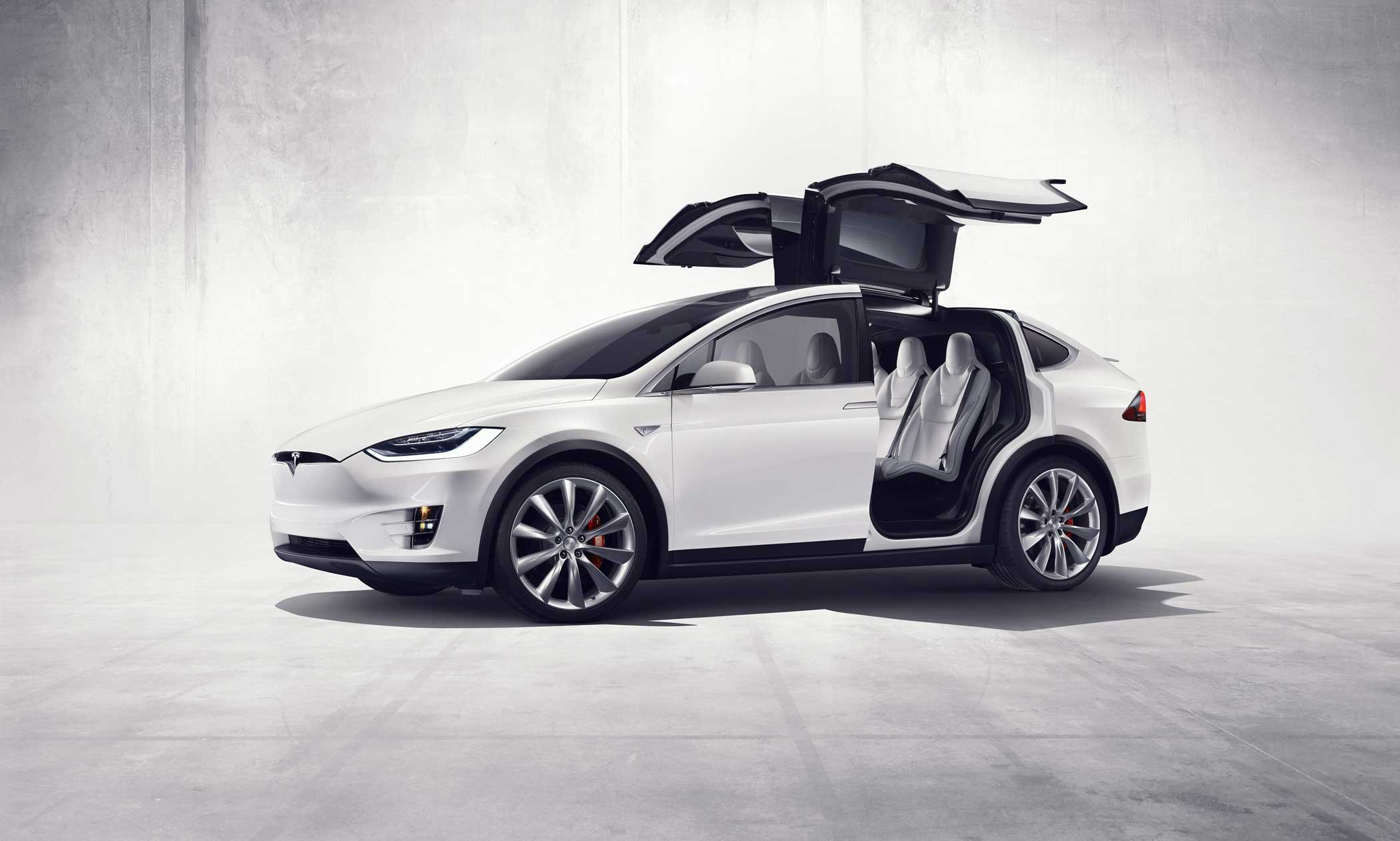The Tesla Model X was released on Sept. 30, 2015. It's the company's first SUV.