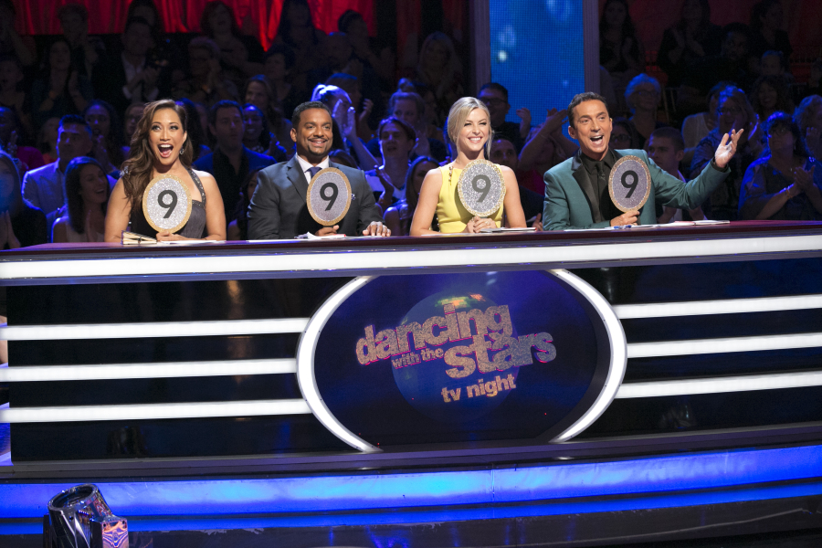Season 19 Mirrorball Champion, Alfonso Ribeiro, returned to the ballroom for a special TV Night themed episode of "Dancing with the Stars" LIVE on Sept. 28 on the ABC Television Network. (Adam Taylor—ABC)