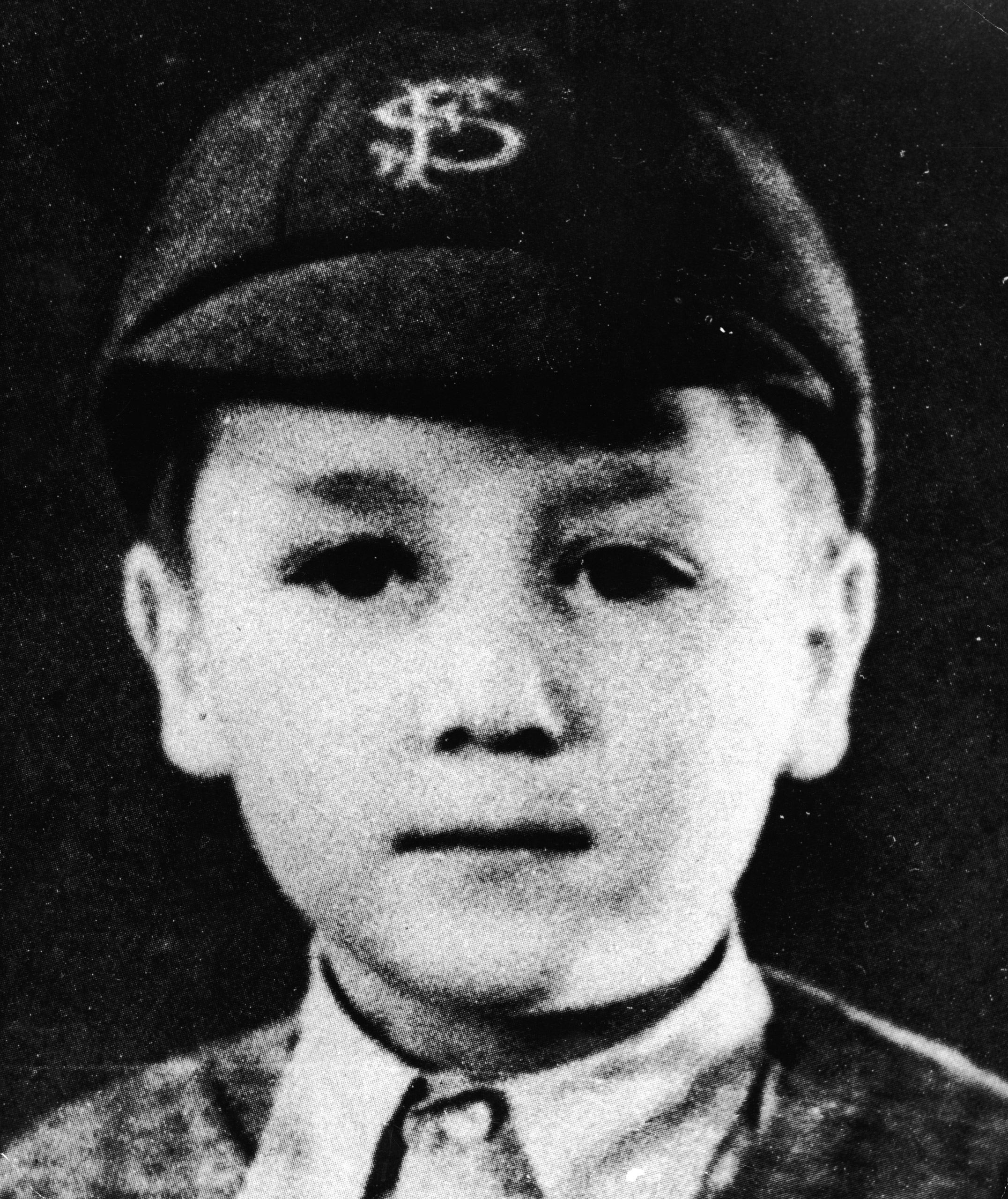 Portrait of John Lennon as a child, circa 1948.