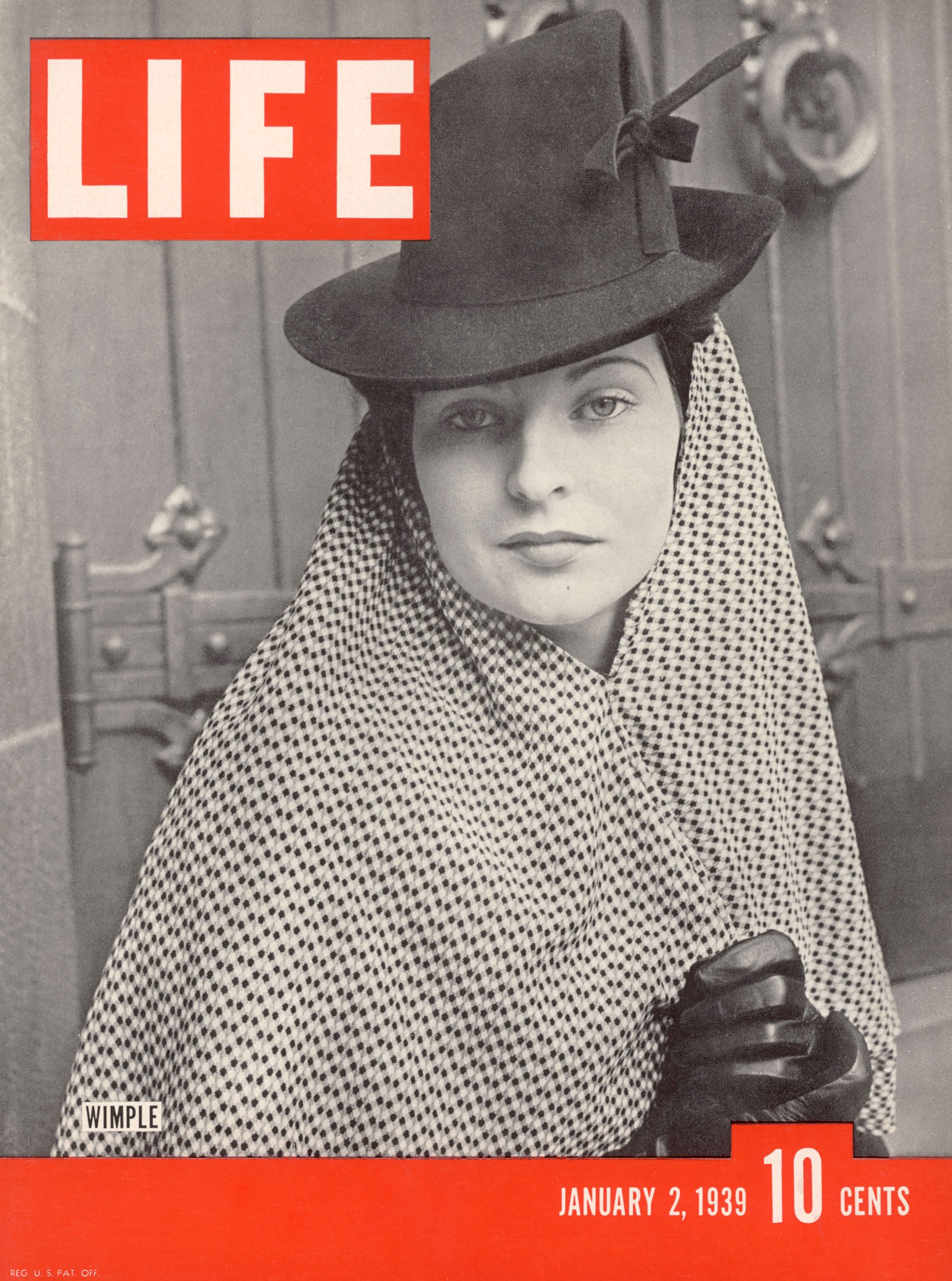 January 2, 1939 cover of LIFE magazine.
